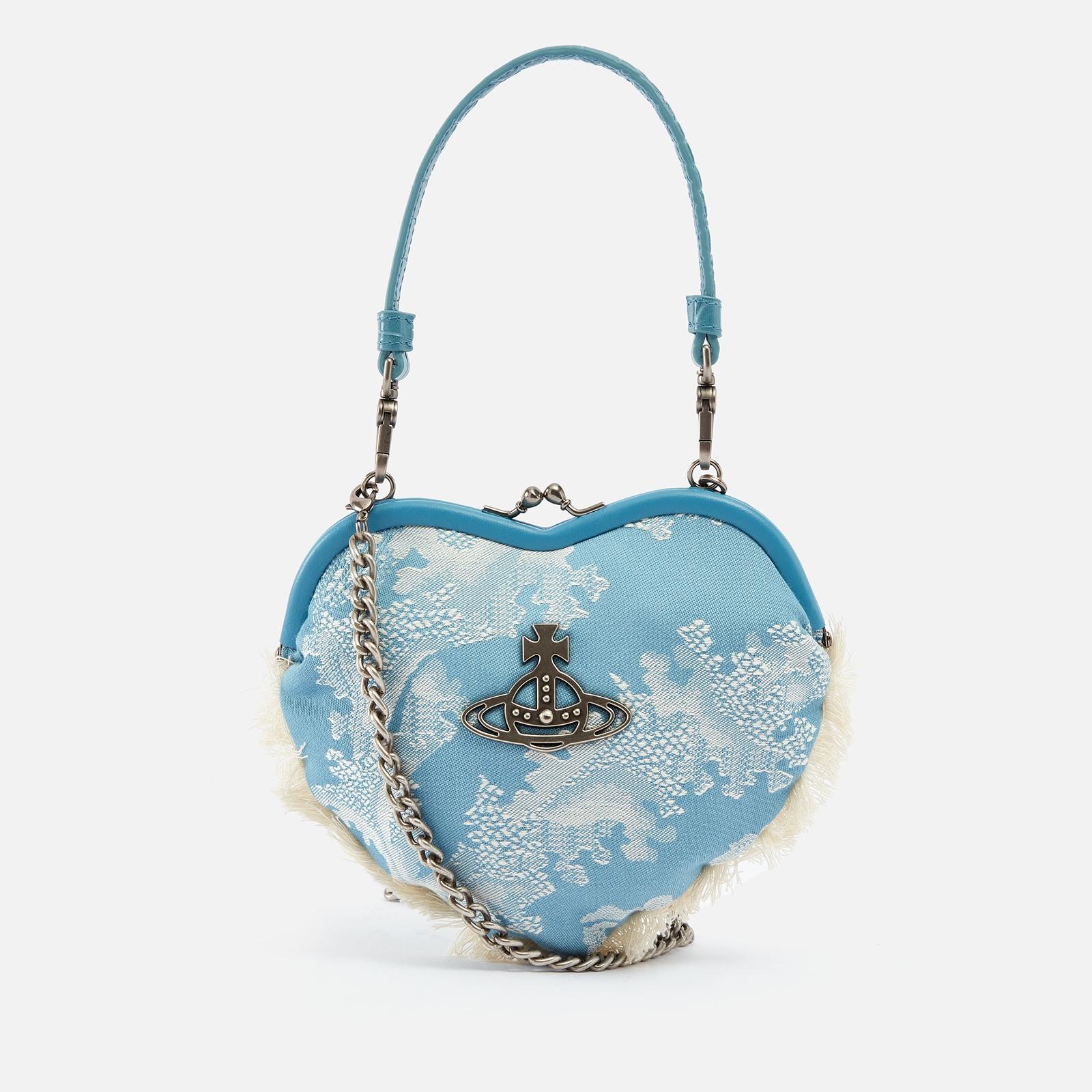 ◆Vivienne Westwood◆BELLE HEART 口金ショルダーバッグ CHARM 口金ショルダーバッグ(ブラック)（レディース