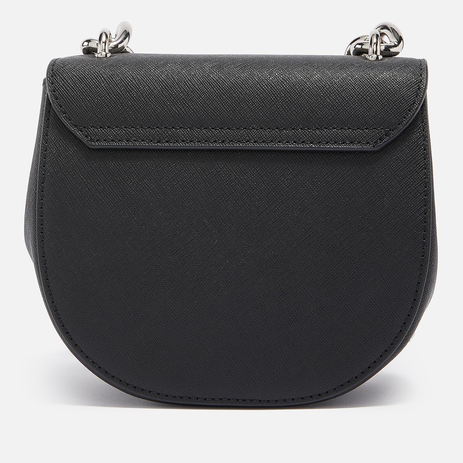 Vivienne Westwood Women's Saffiano Leather Crossbody Bag - Black - Shoulder Bags