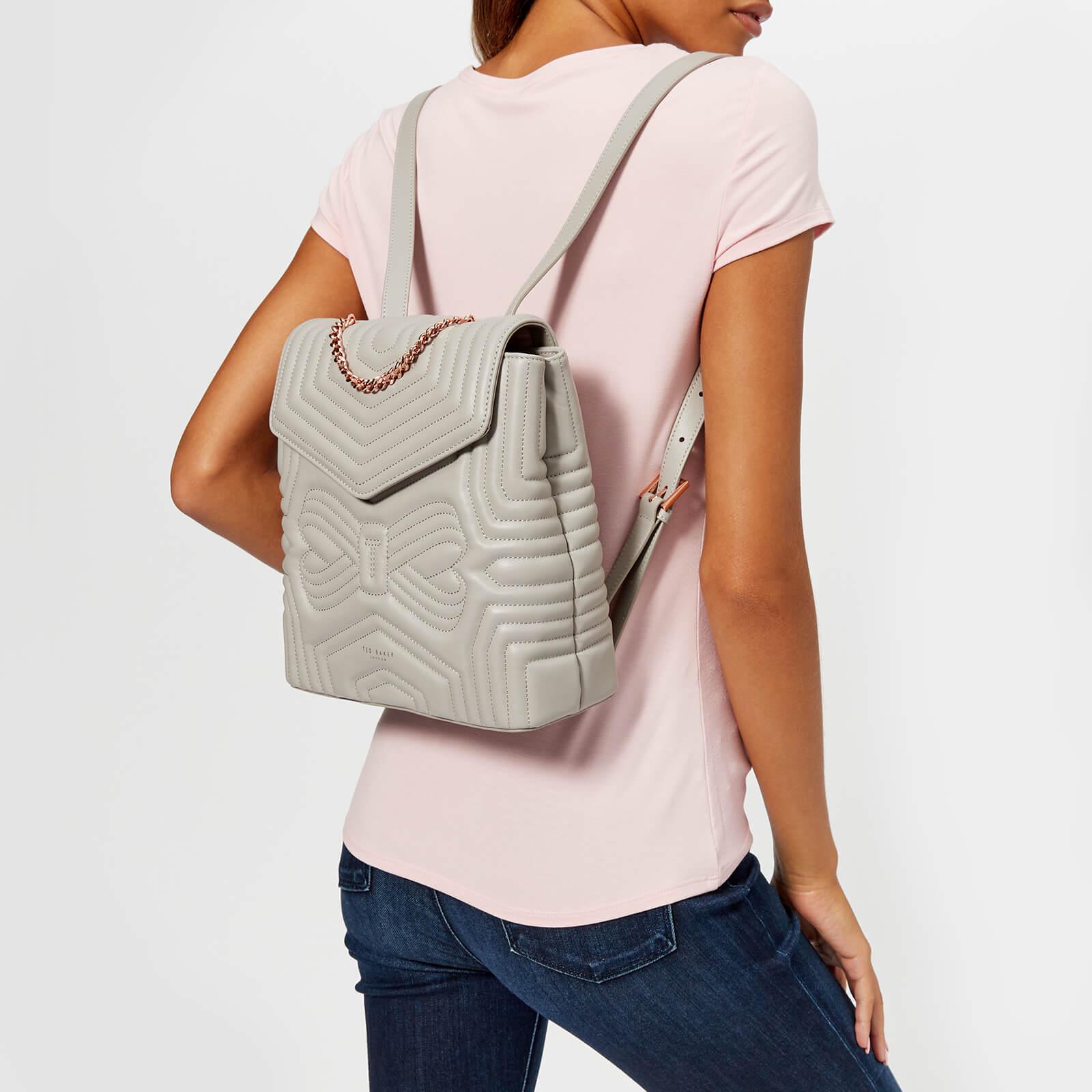 ted baker quilted bow backpack
