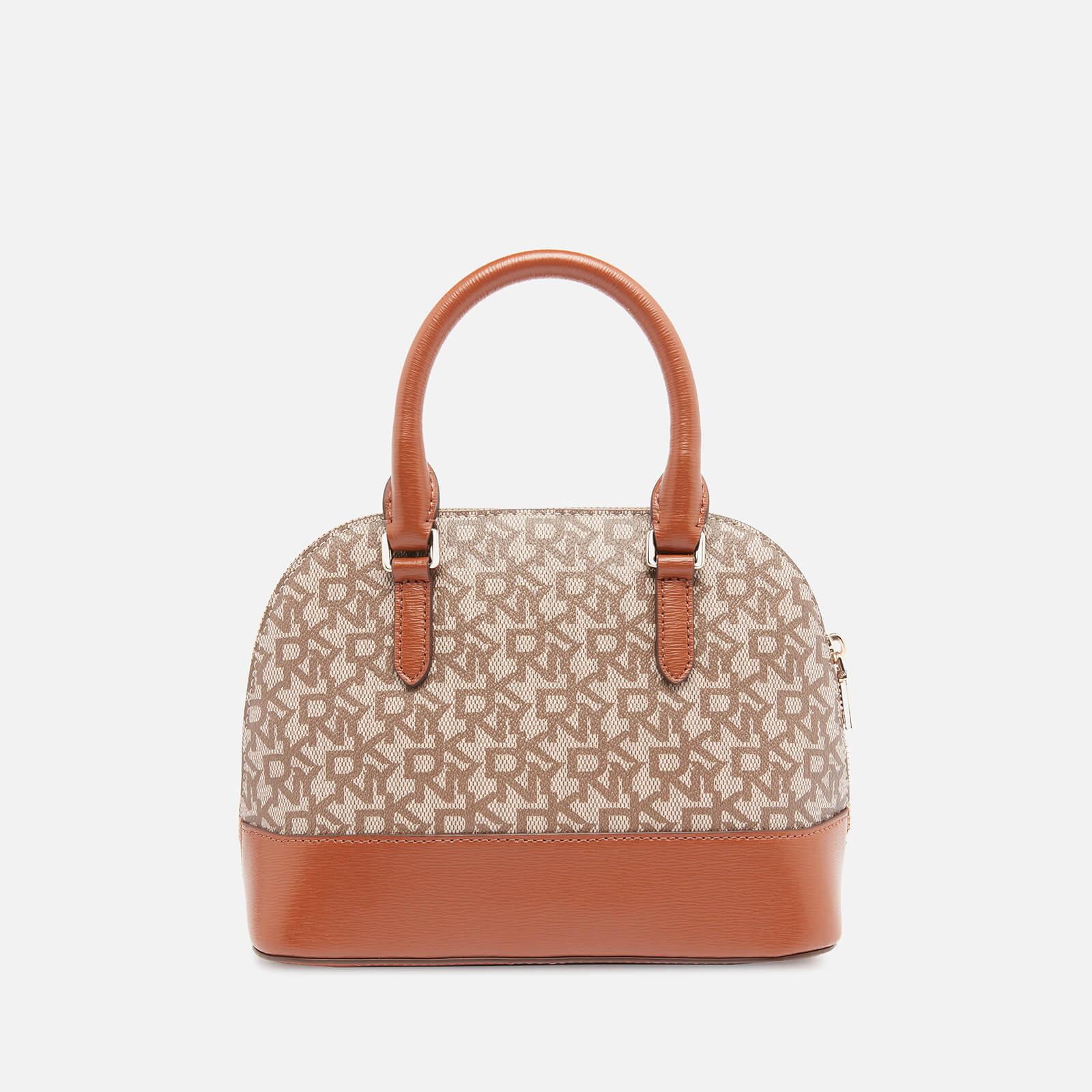 DKNY Bryant Park Dome Satchel in Brown | Lyst