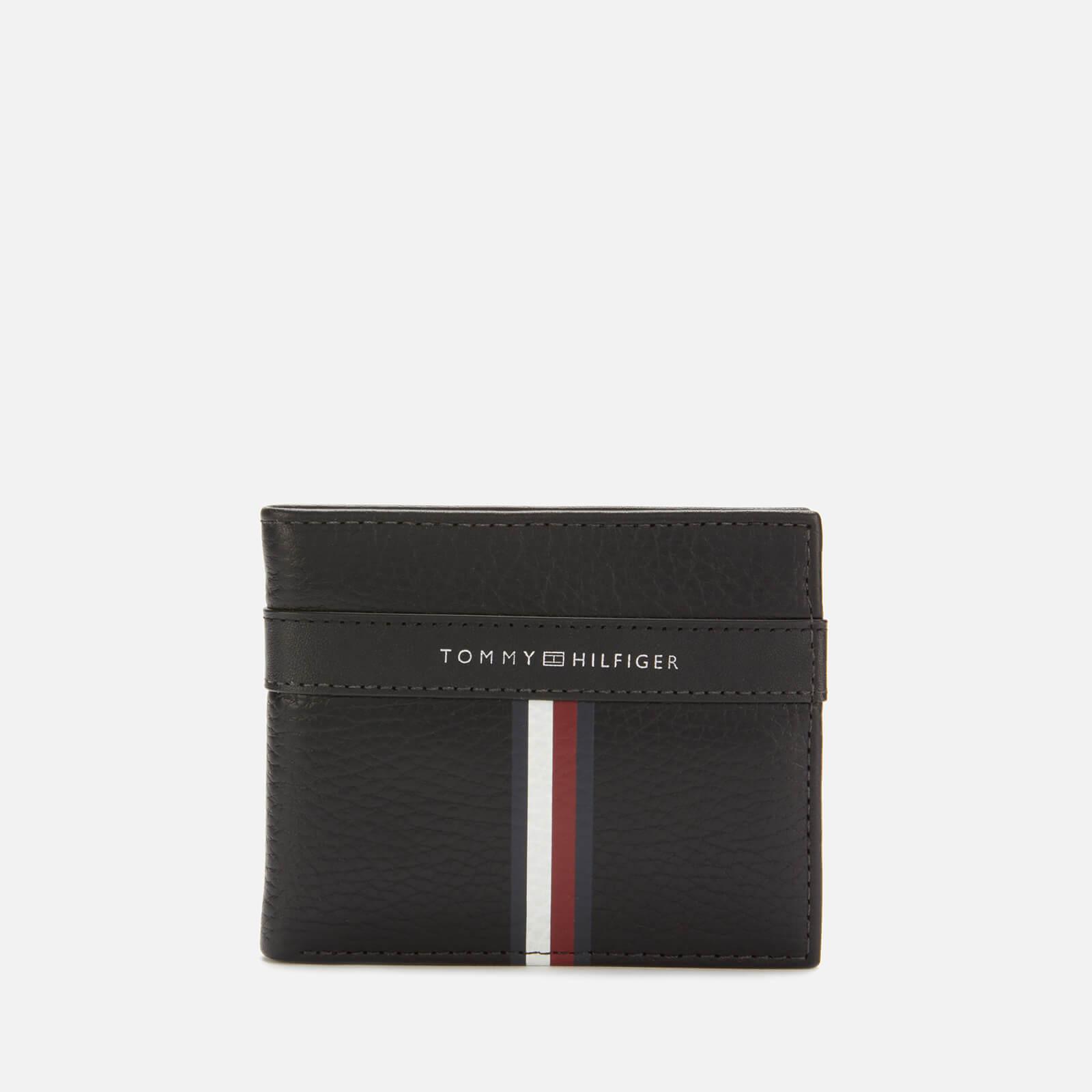Tommy Hilfiger Corporate Leather Mini Credit Card Wallet in Black for Men -  Lyst