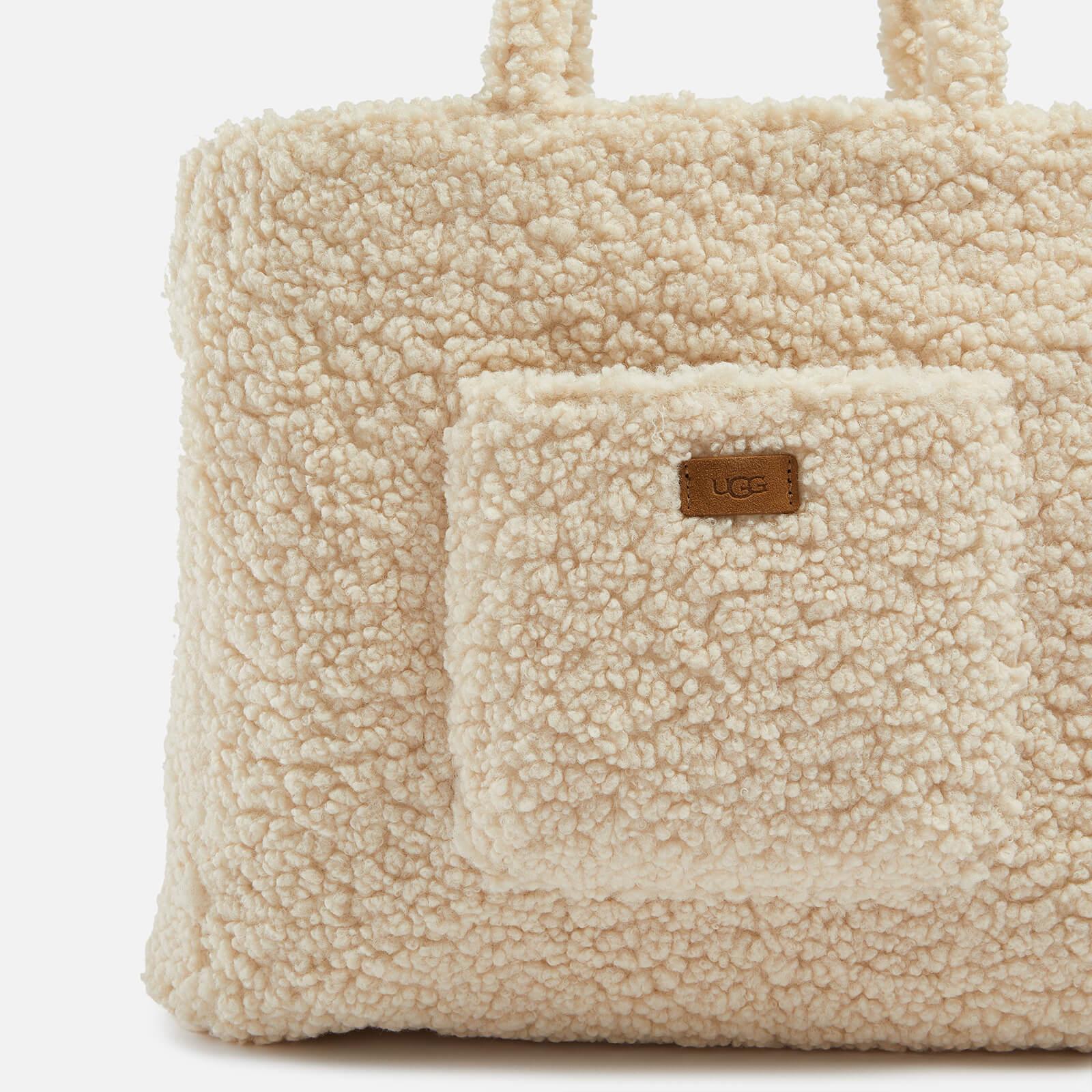 【UGG】Adrina Sherpa Tote UGG Adrina Sherpa Tote Bag Macchiato | Seymour's Home
