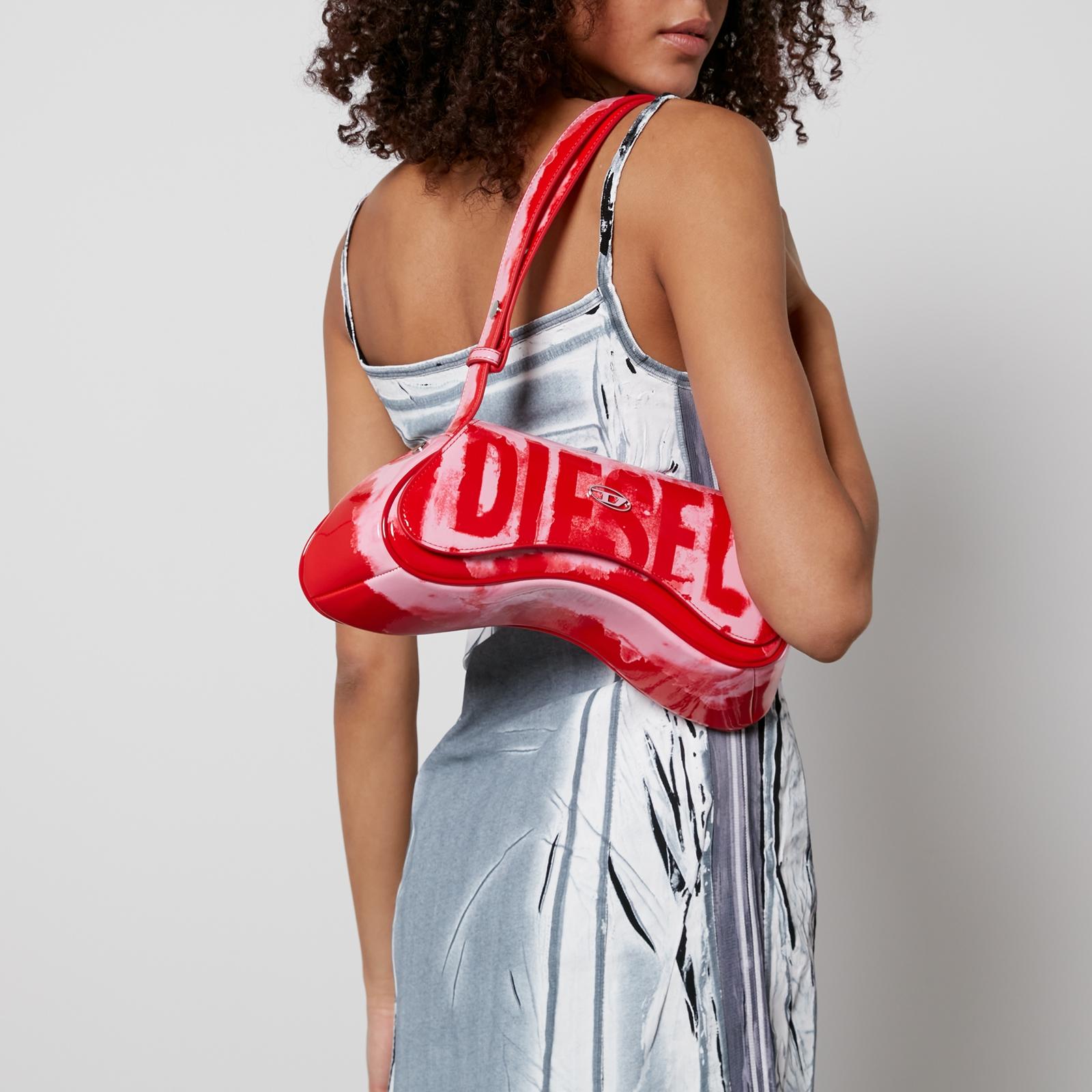 【 DIESEL 】ST VALENTINE-PLAY CROSSBODY Women's St Valentine-Play-Crossbody bag with all-over heart