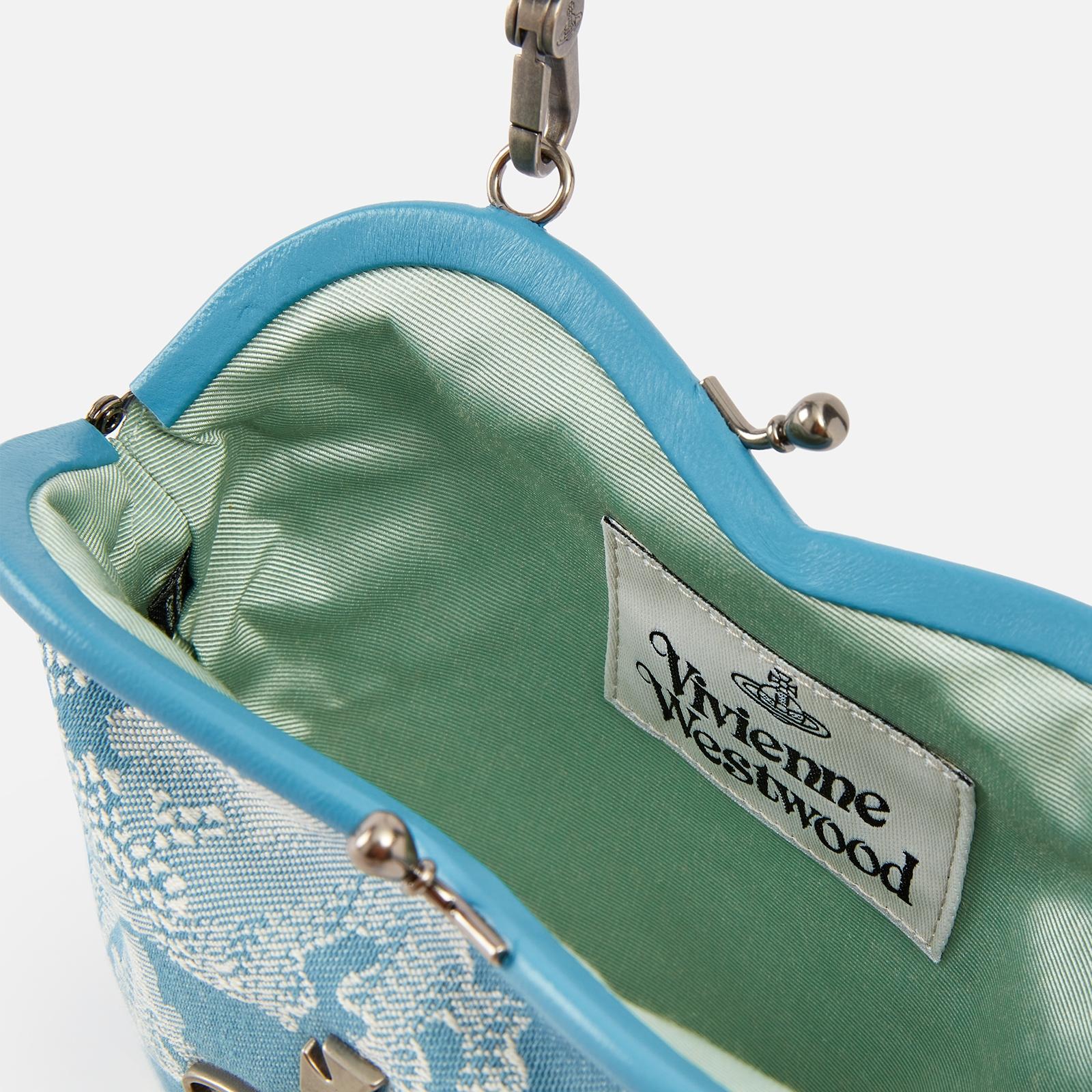 Vivienne westwood purse blue new arrivals
