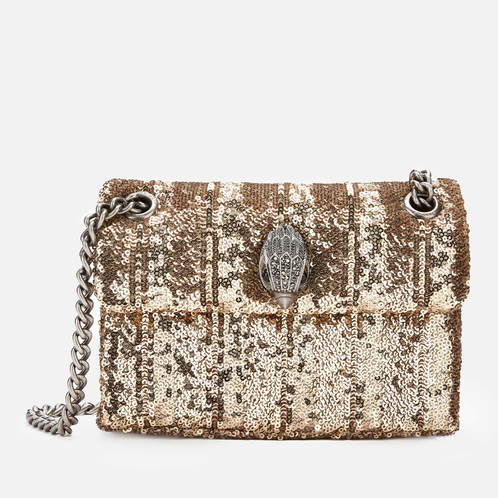 Kurt Geiger mini Glitter Kensington crossbody bag - ShopStyle