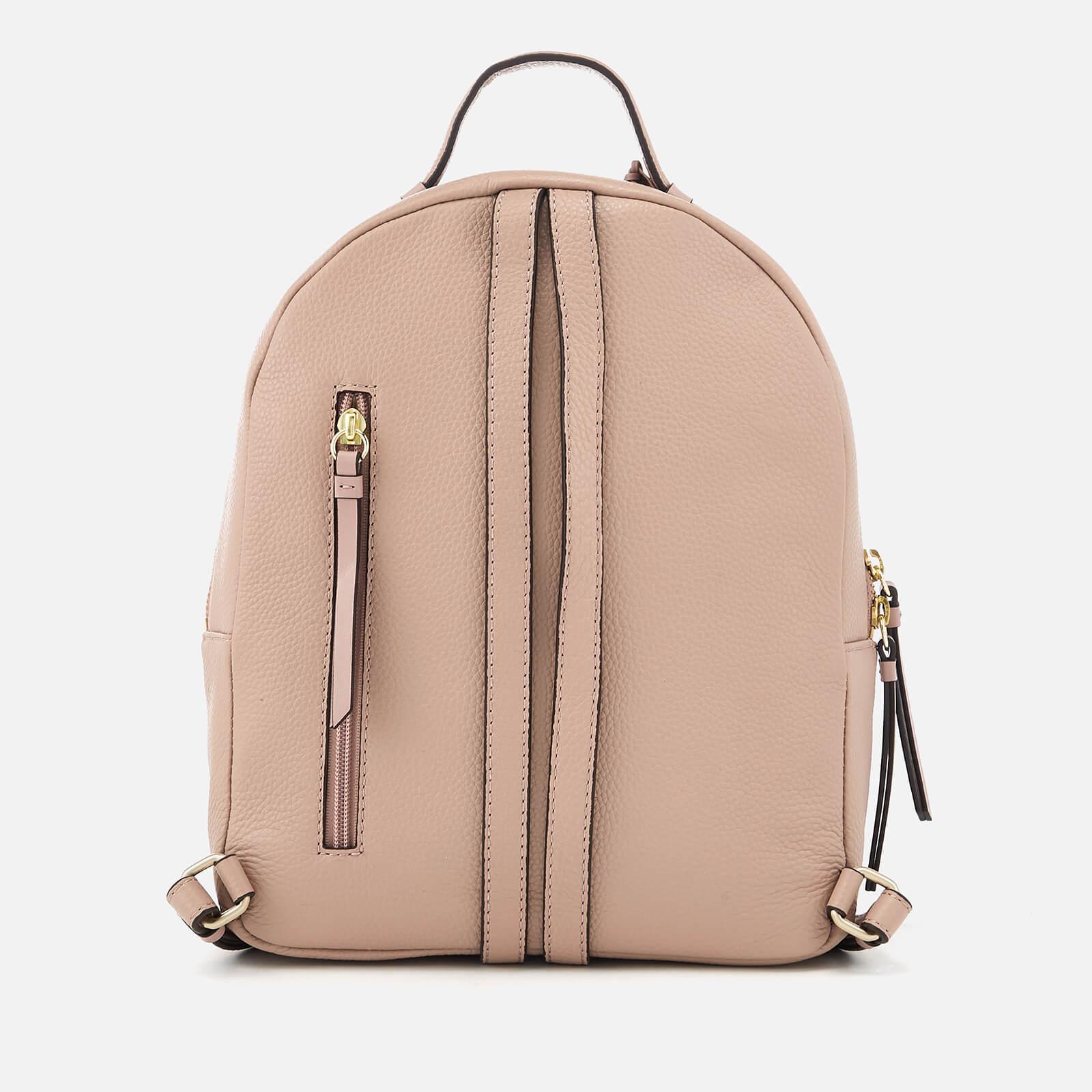 zip top backpack purse