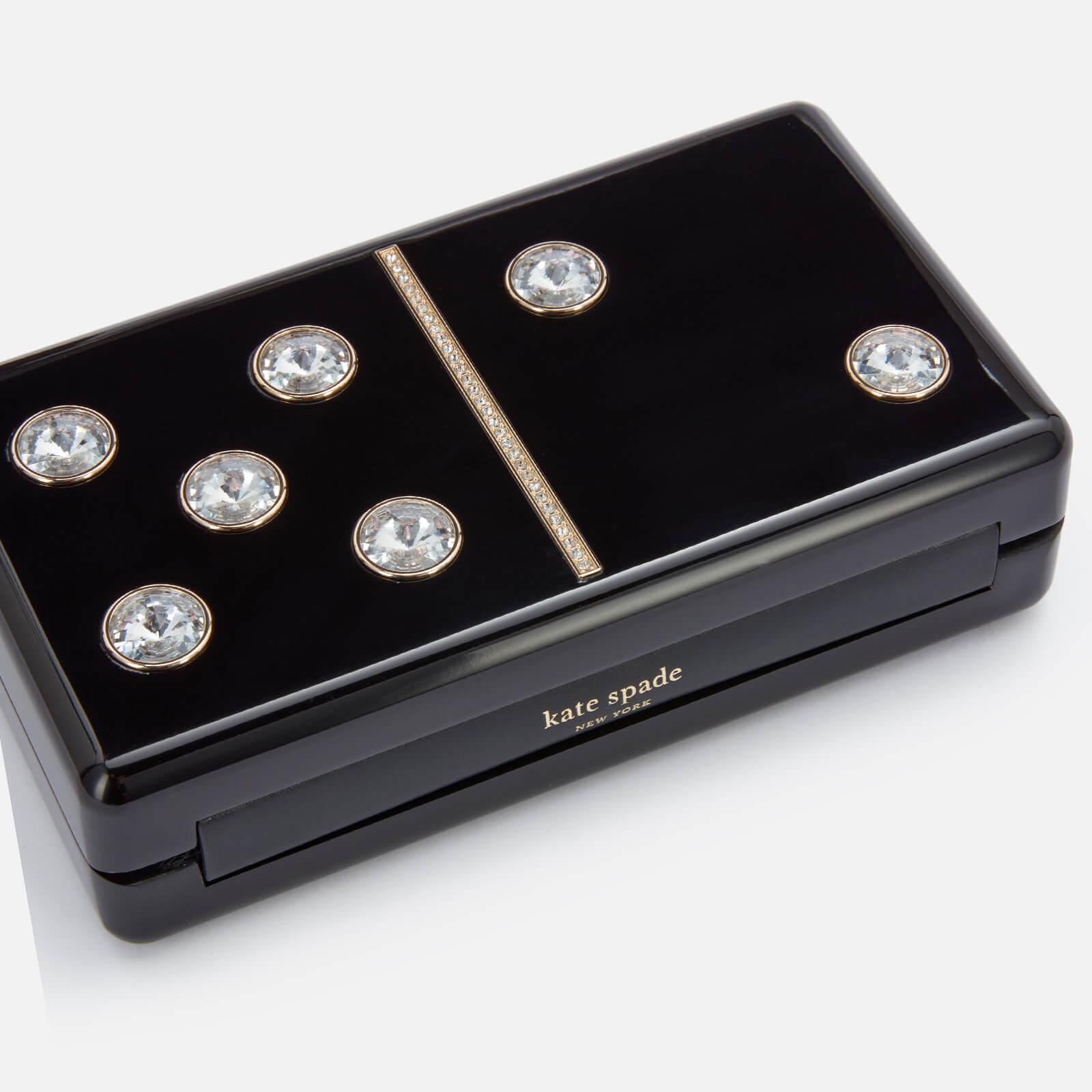 kate spade domino clutch