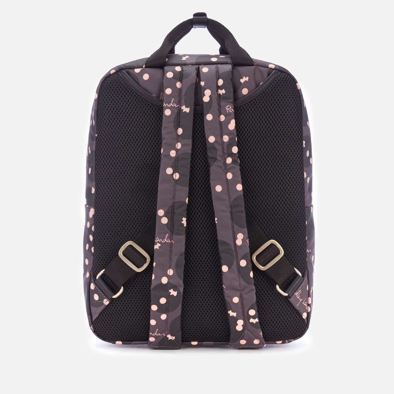 radley large zip top backpack