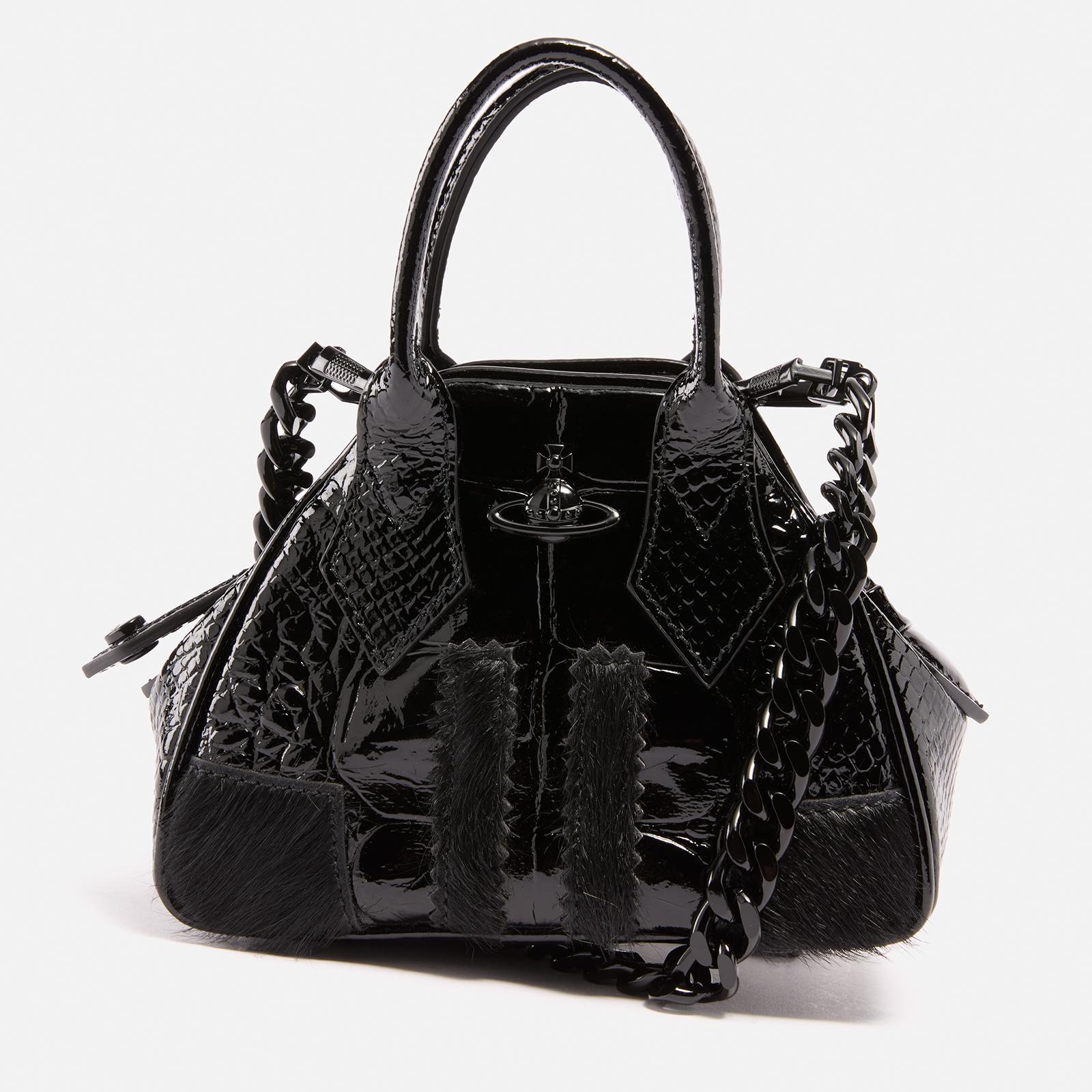 VIVIENNE WESTWOOD 1990's patent evening handbag