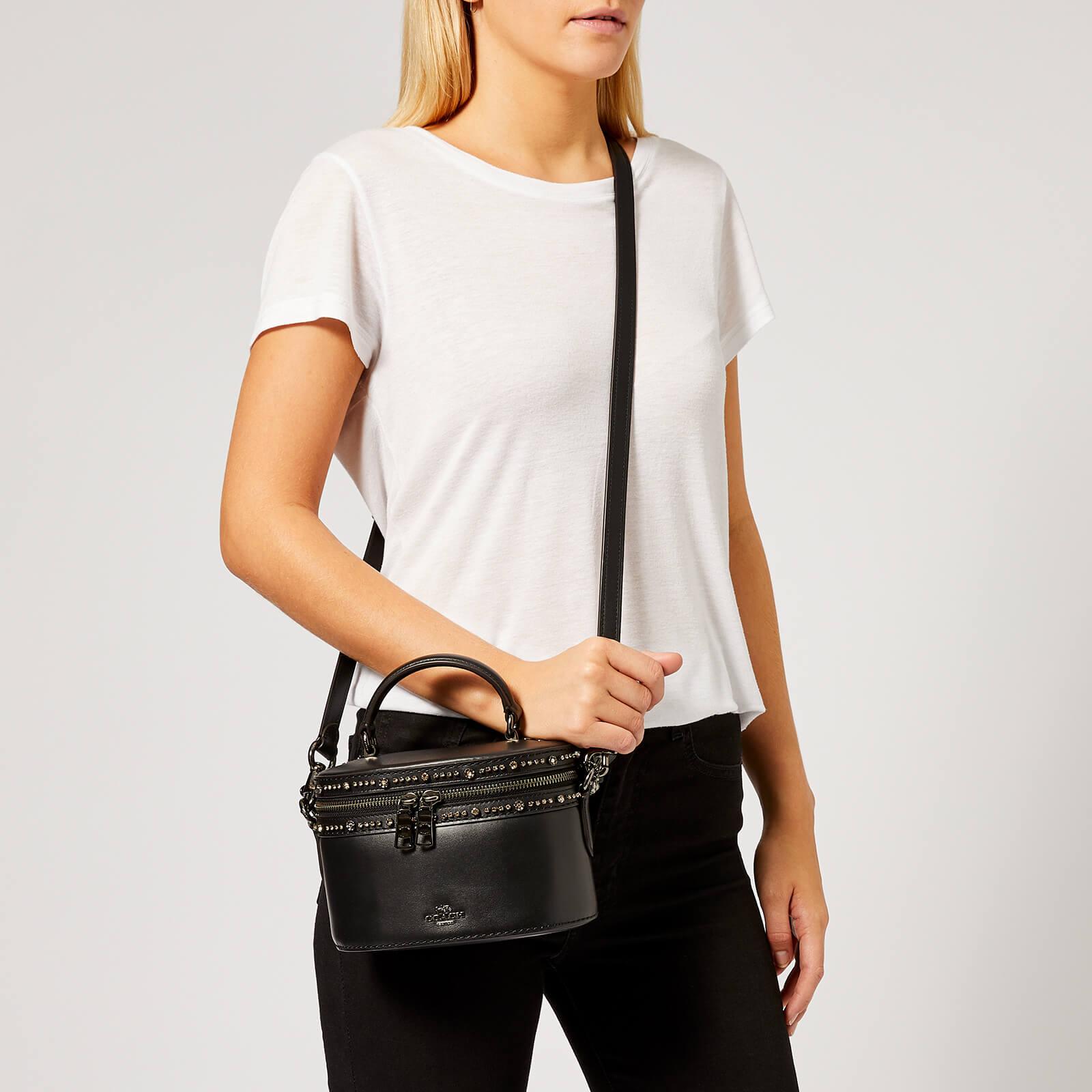 coach trail bag black