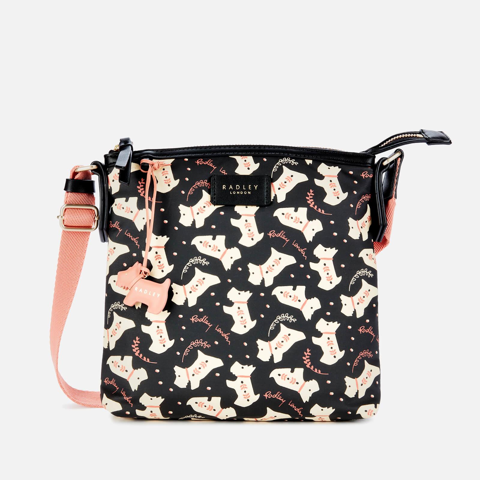 Radley Canvas Dotty Dog Small Ziptop Cross Body Bag in Black Lyst