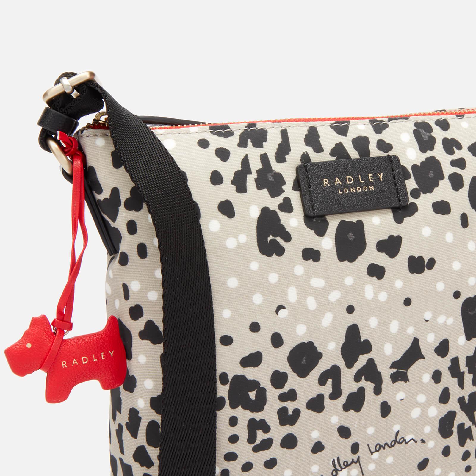 radley oilskin cross body bag