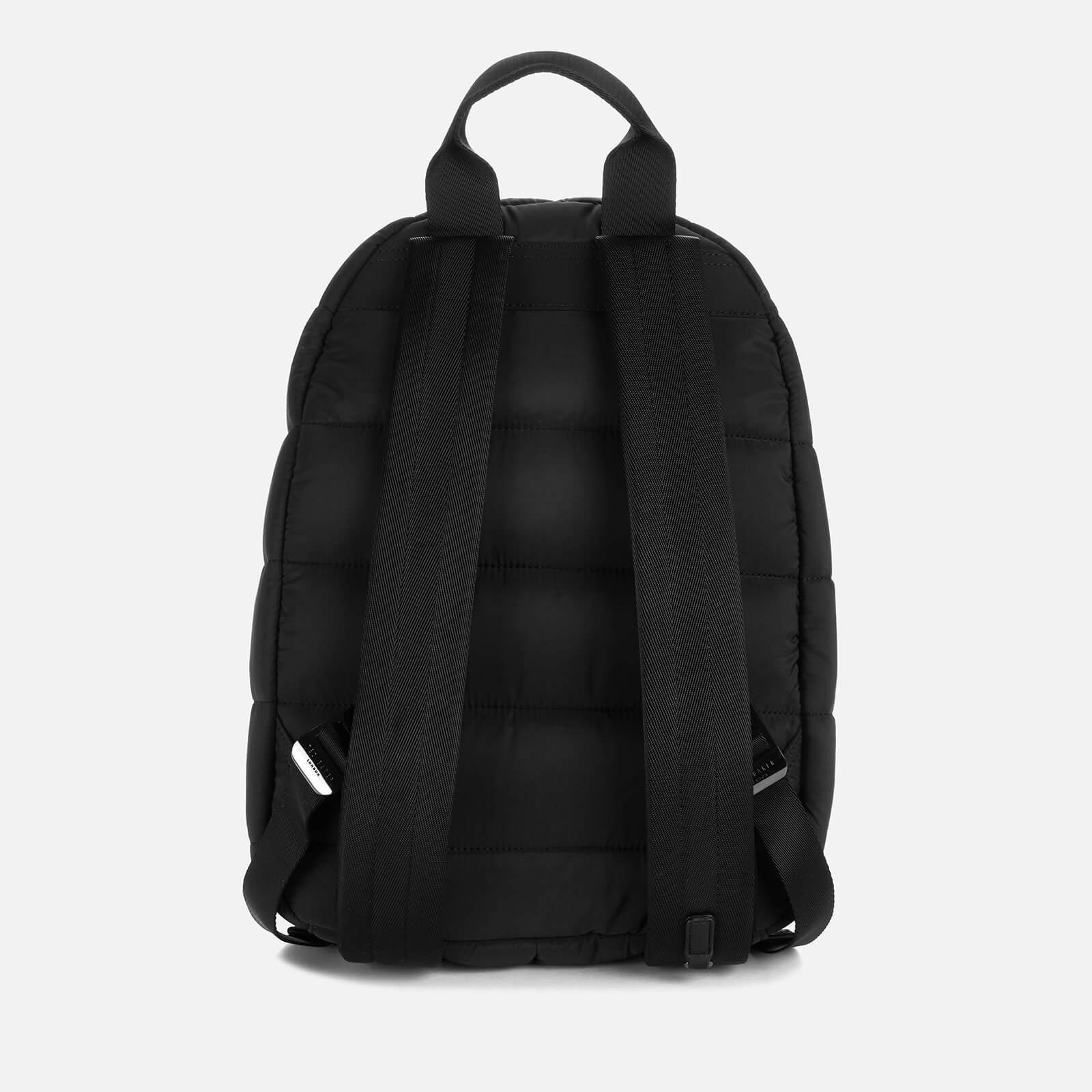 Ted Baker Nenah Nylon Zip Backpack in Black | Lyst