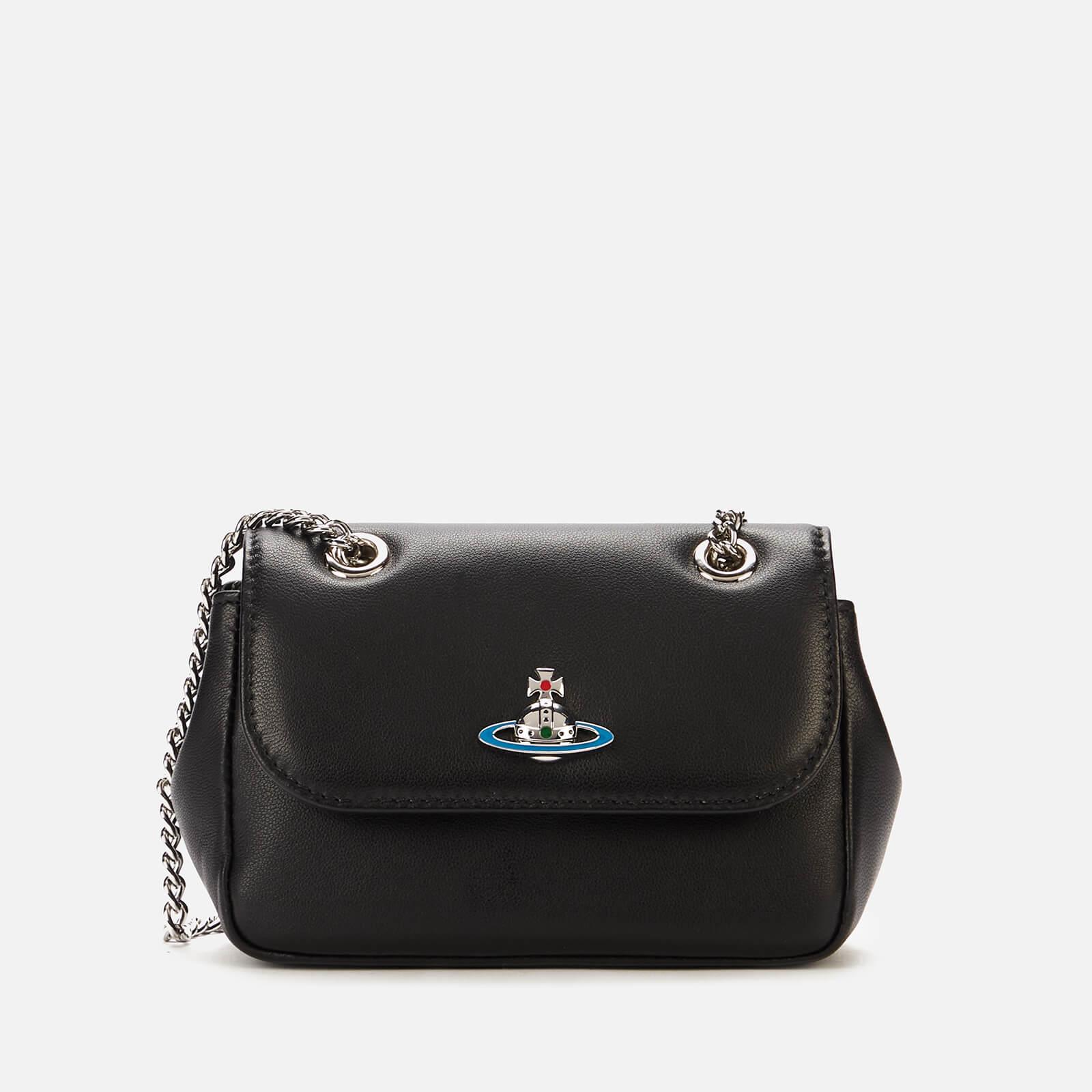 Vivienne Westwood Emma Small Purse With Chain in Black Lyst