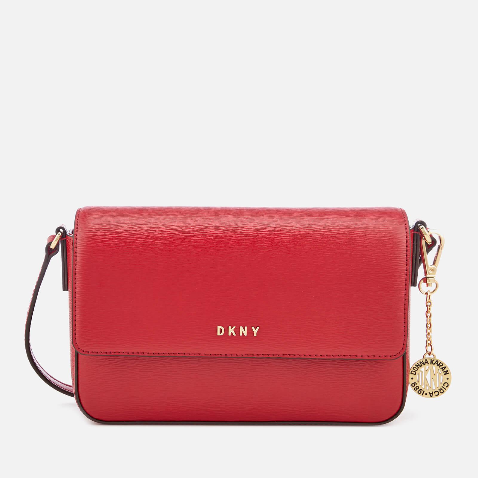 DKNY Bryant Medium Sutton Textured Leather Flap Cross Body Bag Lyst UK