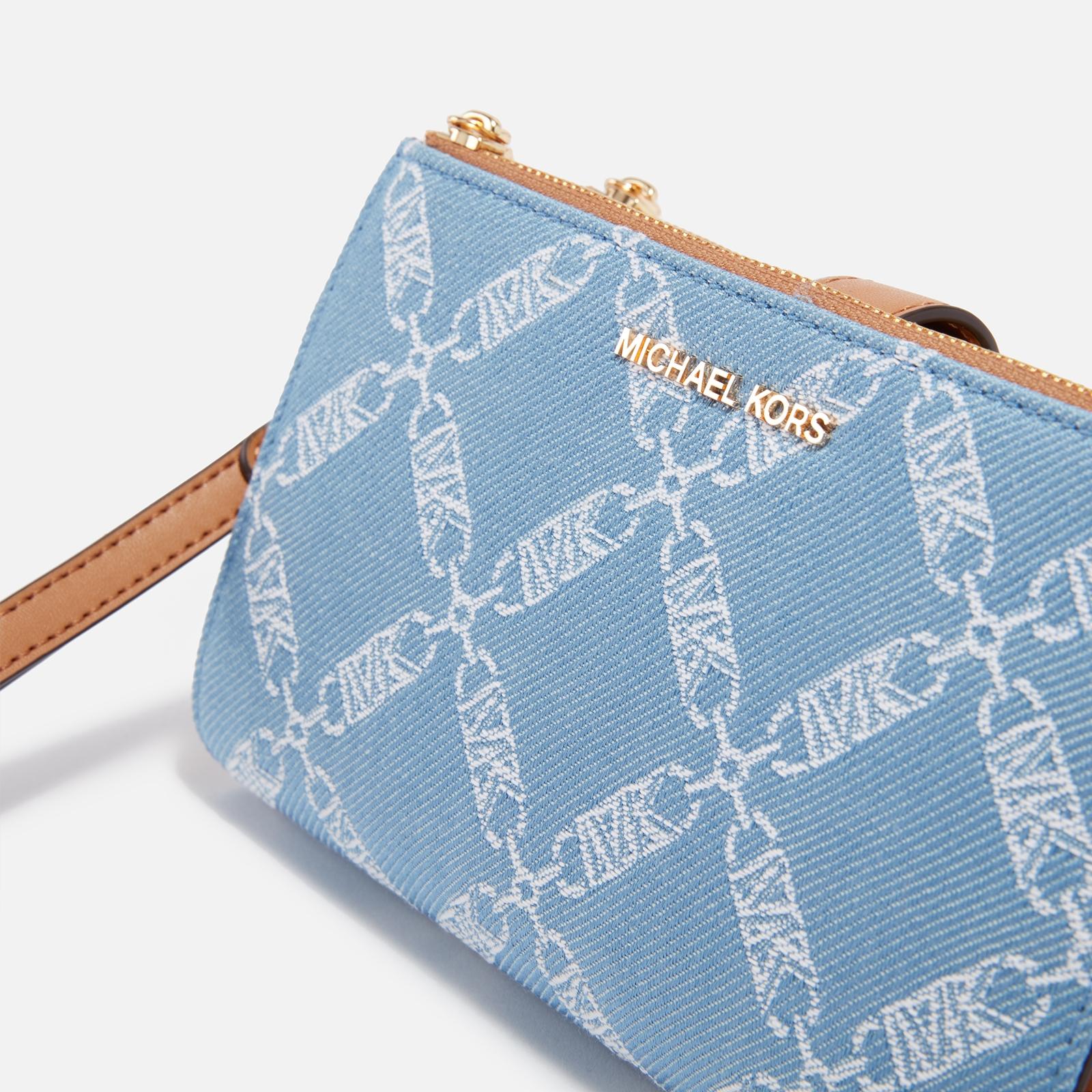 Michael kors jet set travel deals double gusset crossbody