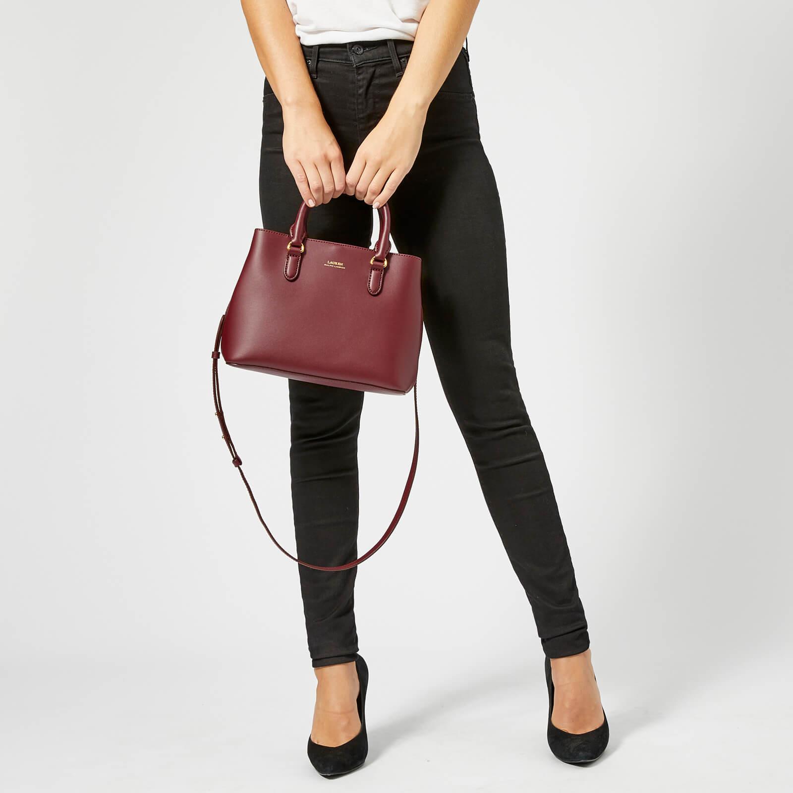 lauren mini leather satchel