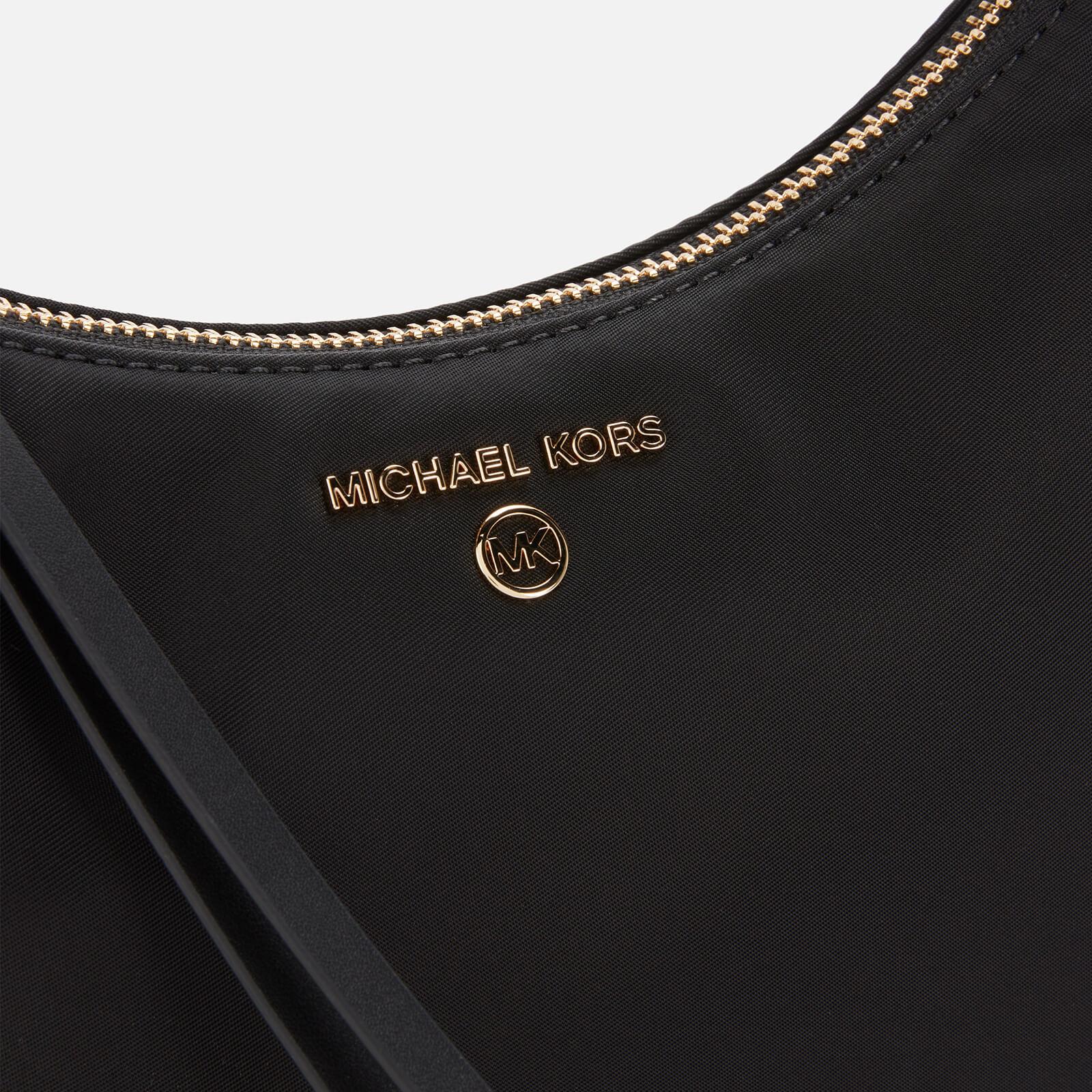 MICHAEL Michael Kors Jet Set Charm Nylon Pouchette Crossbody Bag in Black |  Lyst