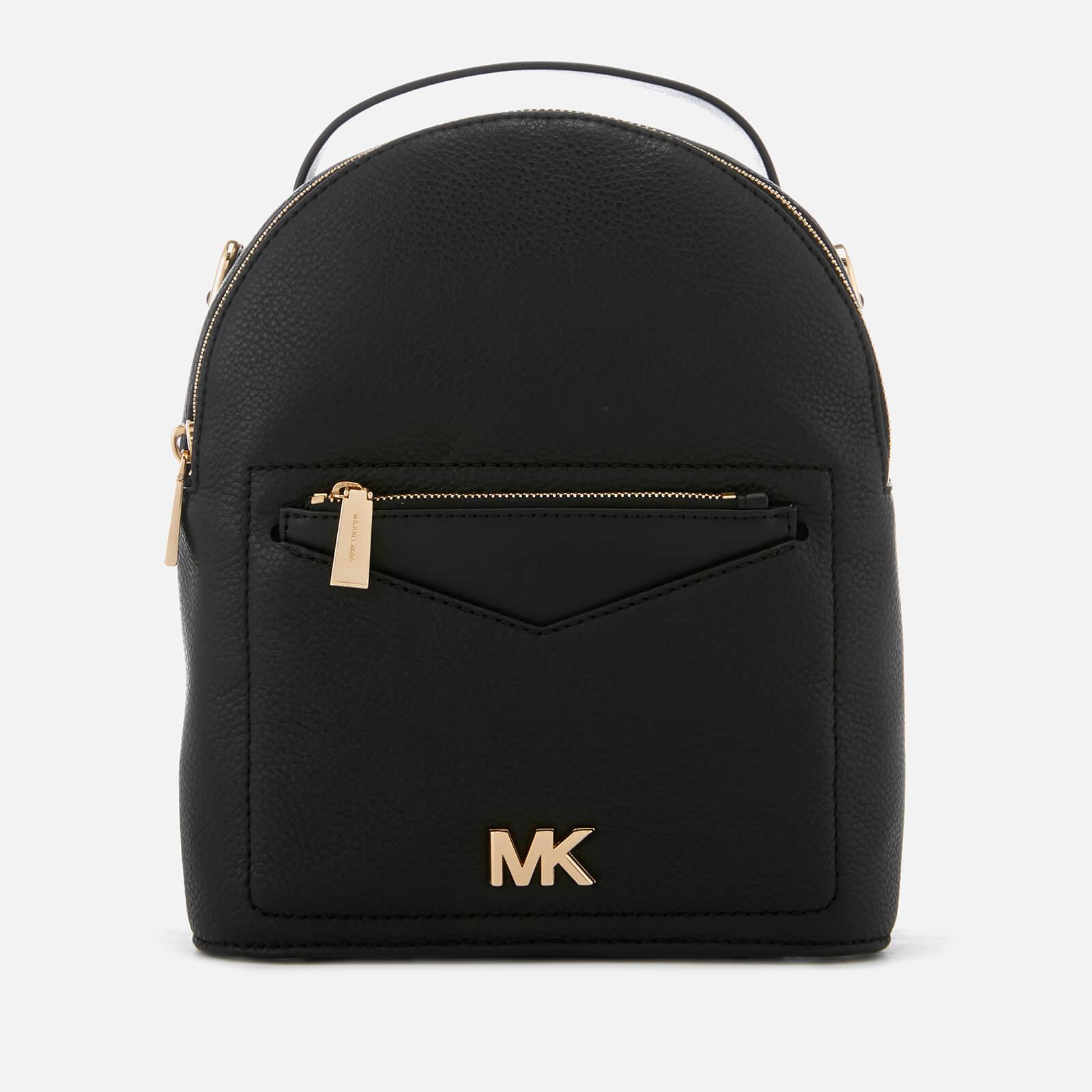 Lyst - Michael Michael Kors Jessa Small Convertible Backpack in Black