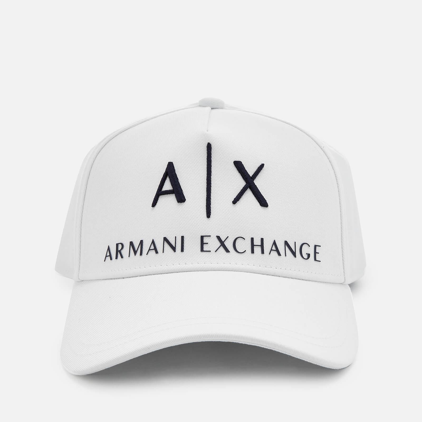 armani exchange cap white