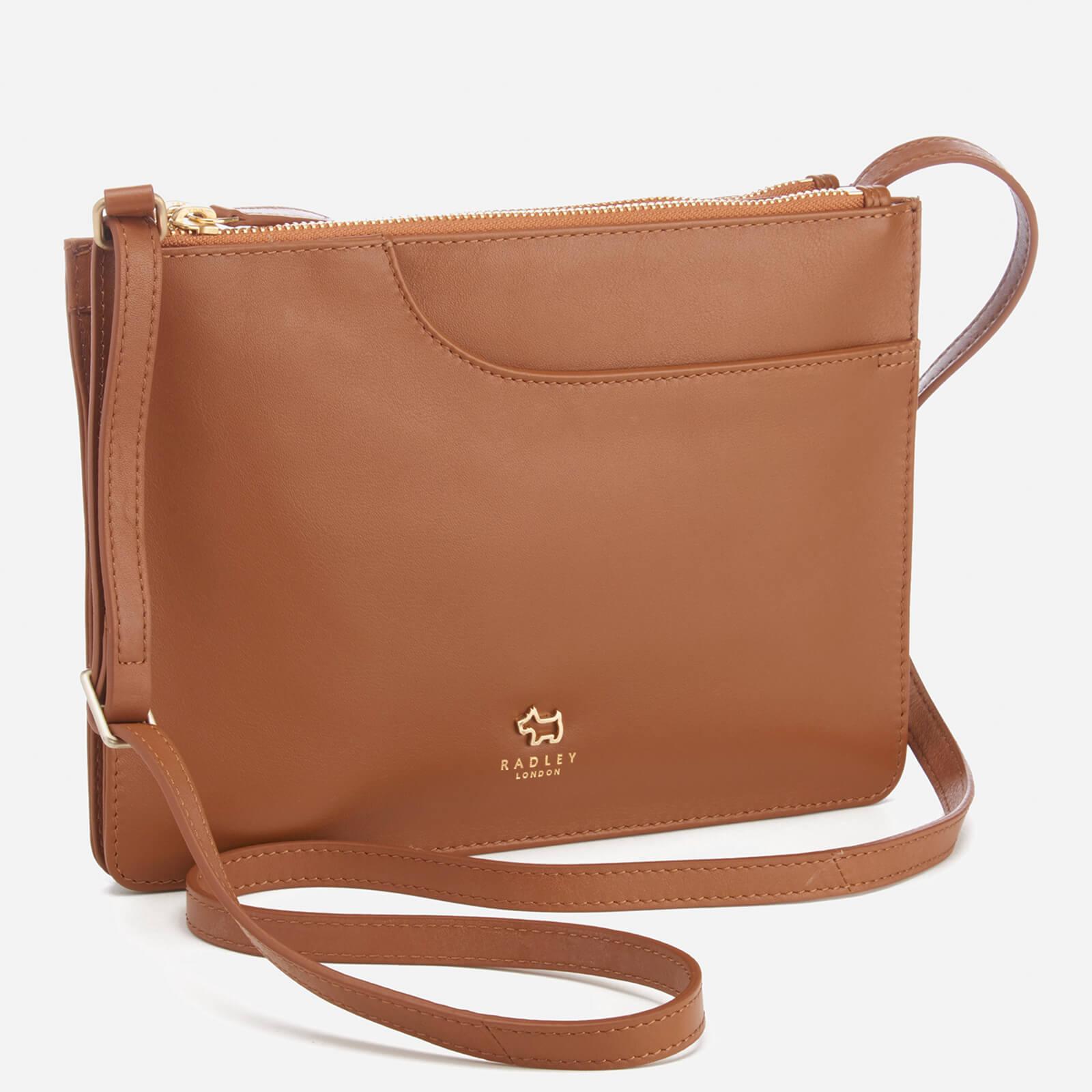 Radley Leather Pockets Medium Zip Top Cross Body Bag in Brown - Lyst