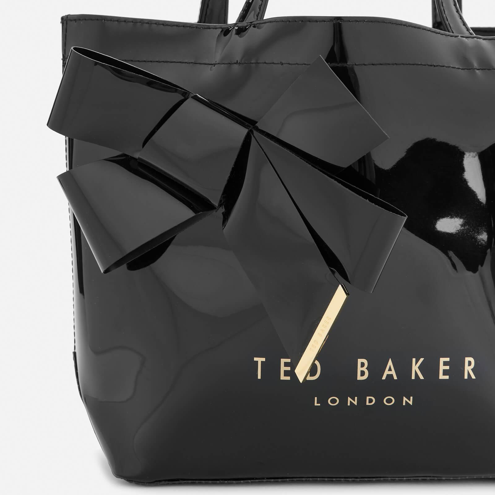 Ted Baker Knot Bow Small Icon Bag in Black | Lyst