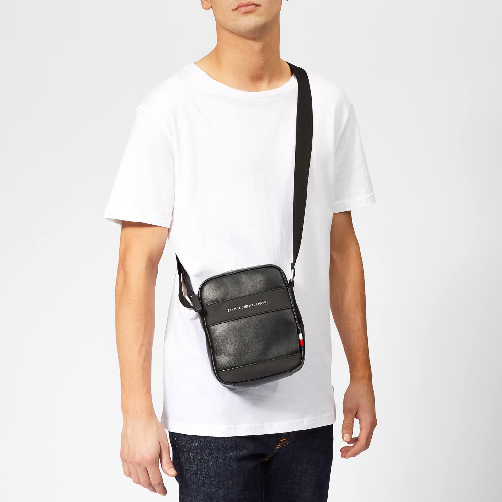Tommy Hilfiger City Mini Reporter Bag in Black for Men | Lyst Canada