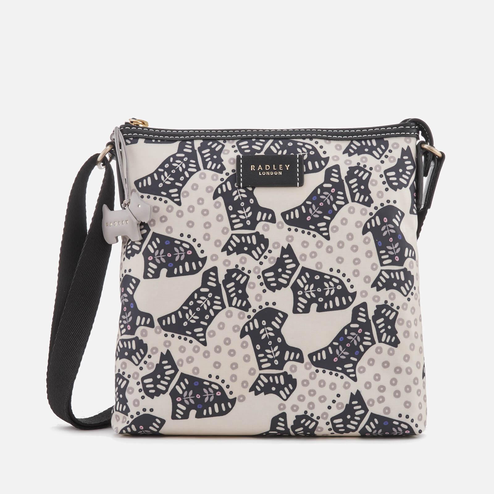 Radley Cotton Folk Dog Medium Ziptop Cross Body Bag Lyst