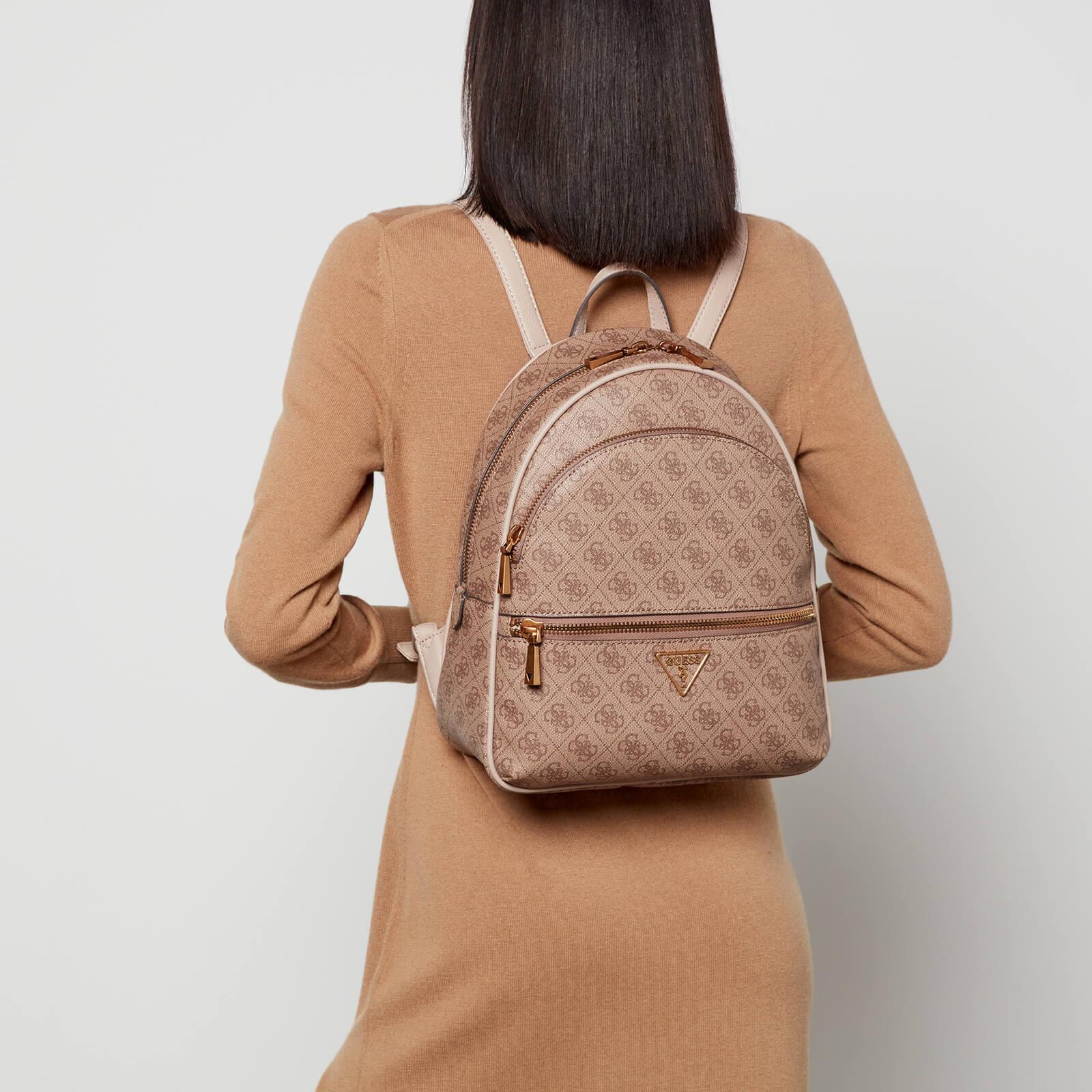 Guess Manhattan Large Backpack in Brown | Lyst