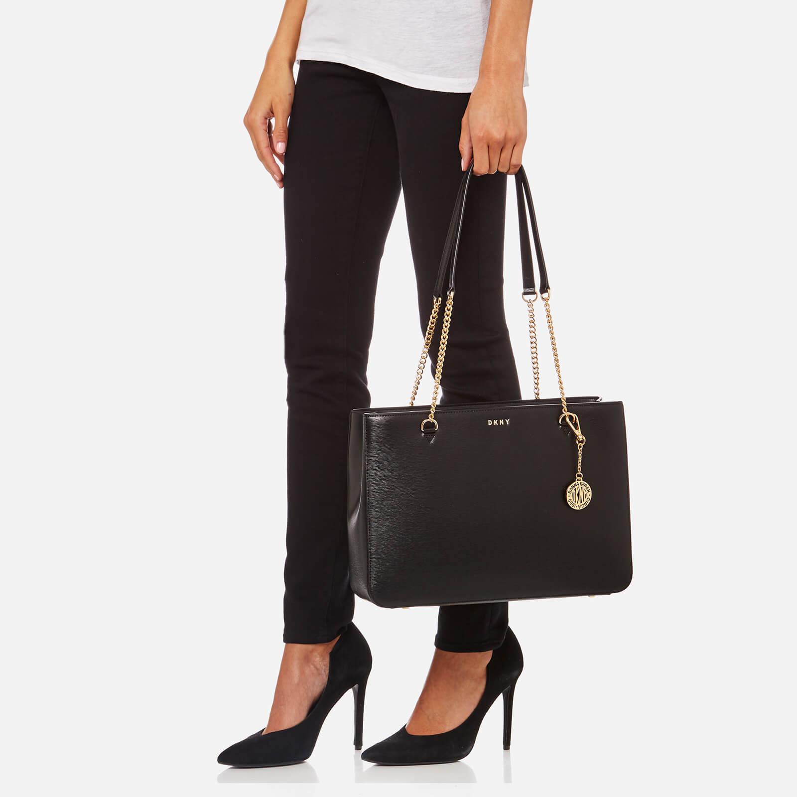 DKNY Women's Bryant Large Shopper Tote Bag in Black | Lyst Canada