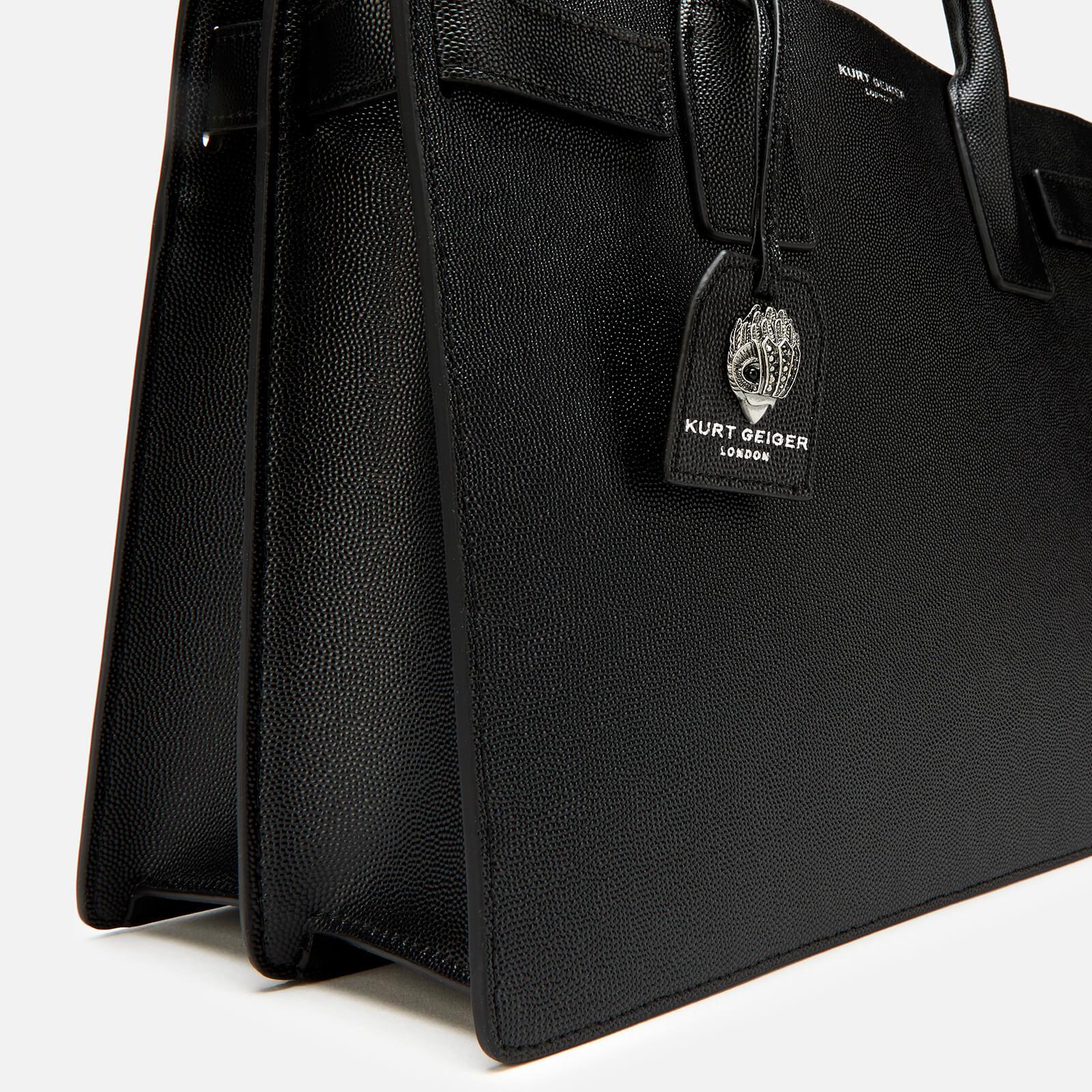 kurt geiger black tote bolsa