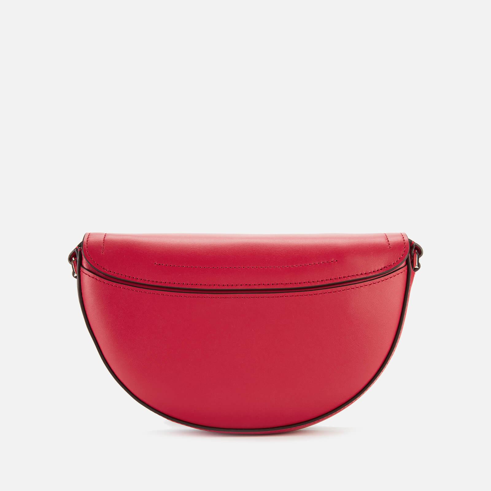 Kate Spade Leather Andi Half Moon Cross Body Bag in Red - Lyst