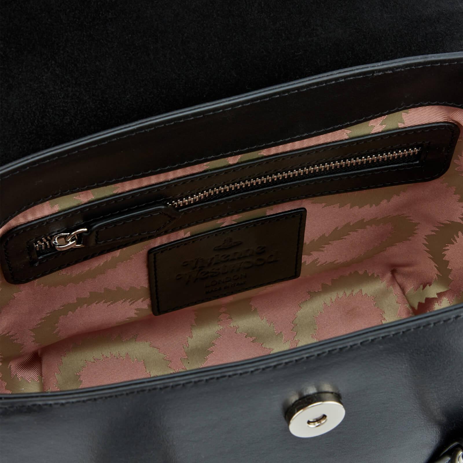 Vivienne Westwood Leather Matilda Small Handbag in Black - Lyst