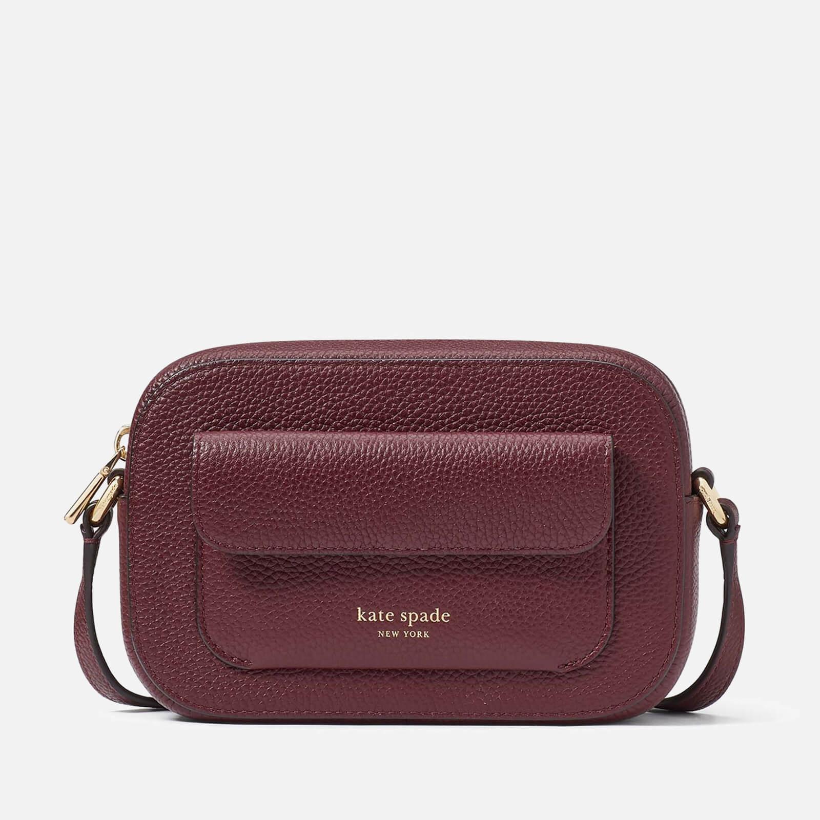 Burgundy kate deals spade crossbody