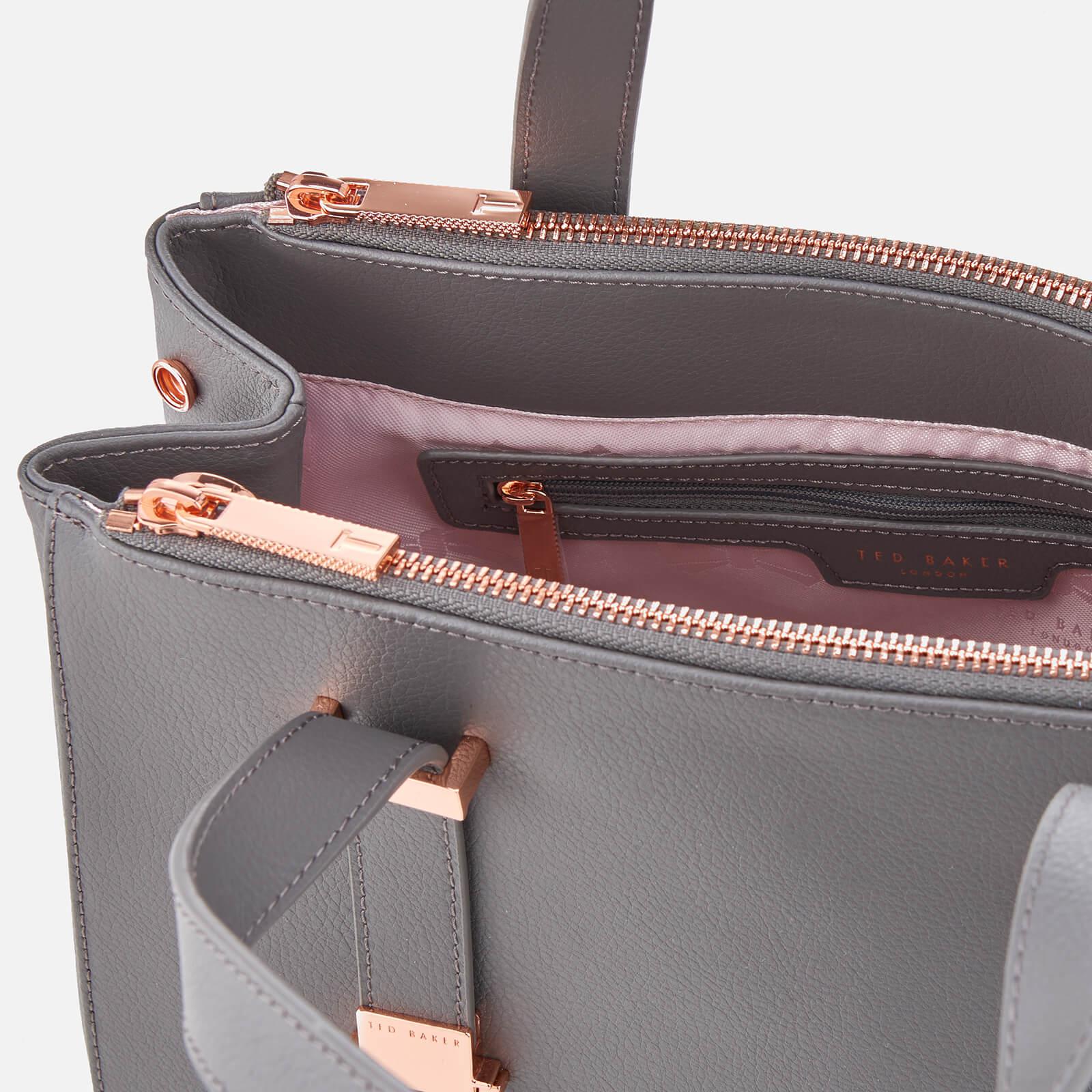 ted baker grey rose gold bag