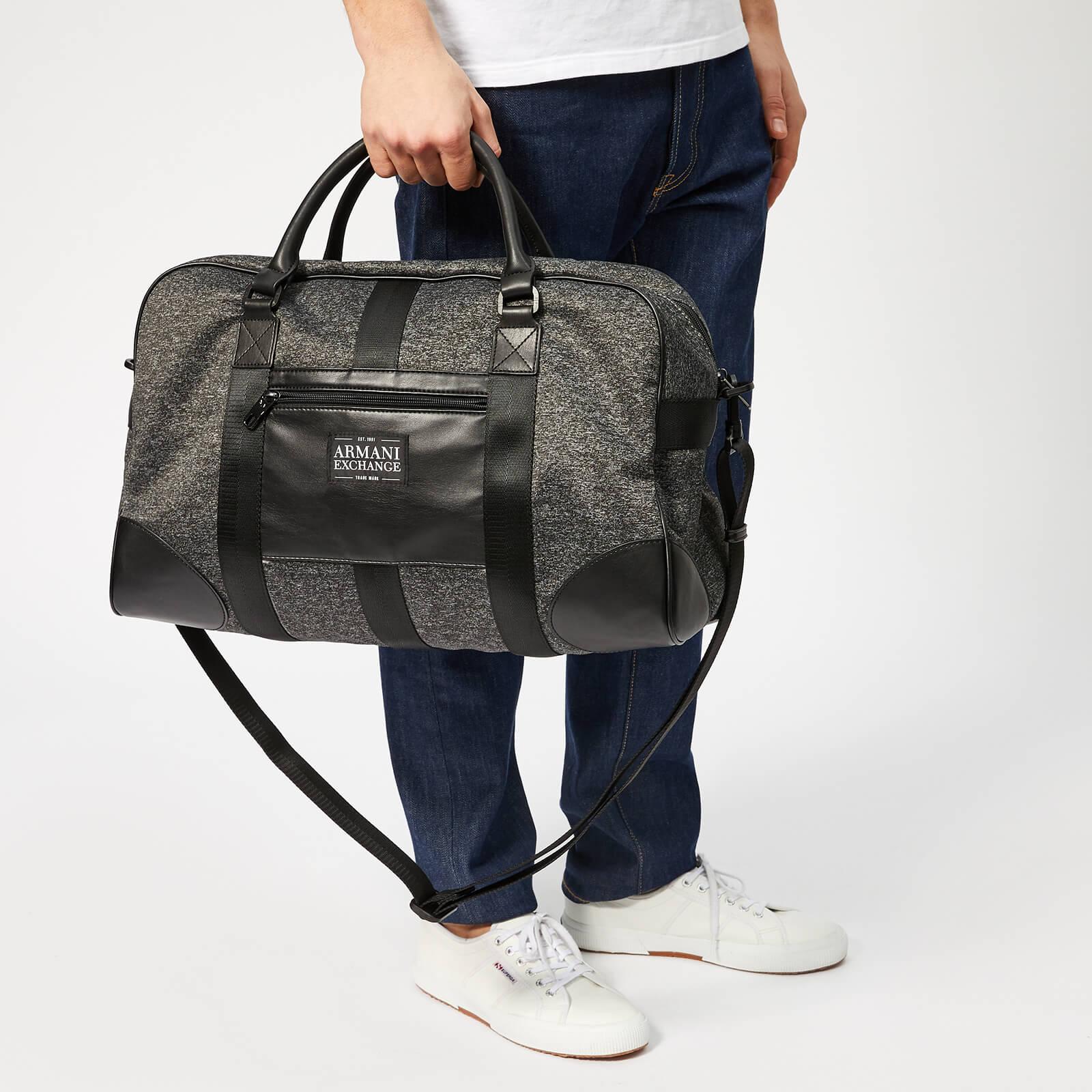 armani exchange duffle bag
