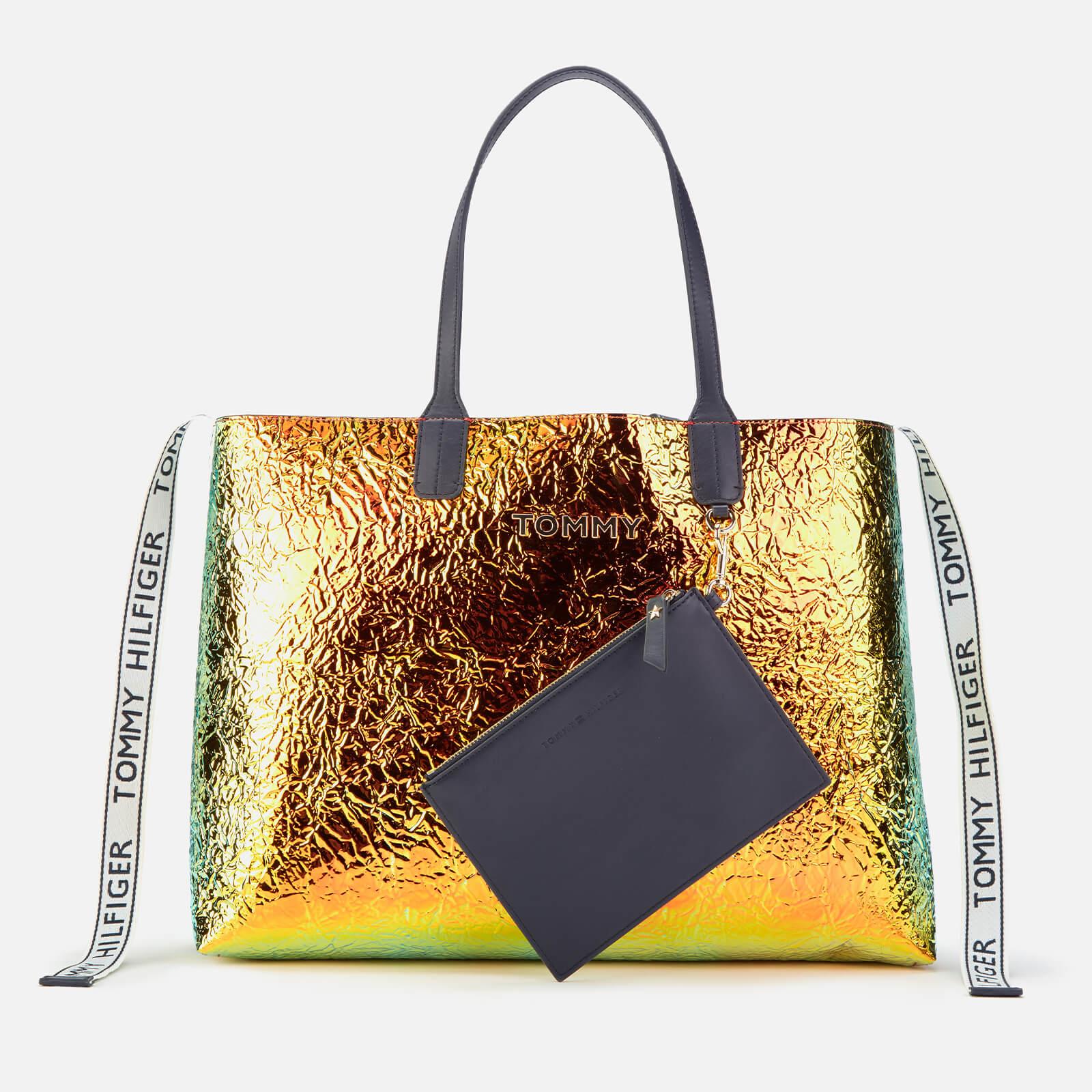 Tommy Hilfiger Iconic Tommy Tote Bag in Metallic | Lyst Canada