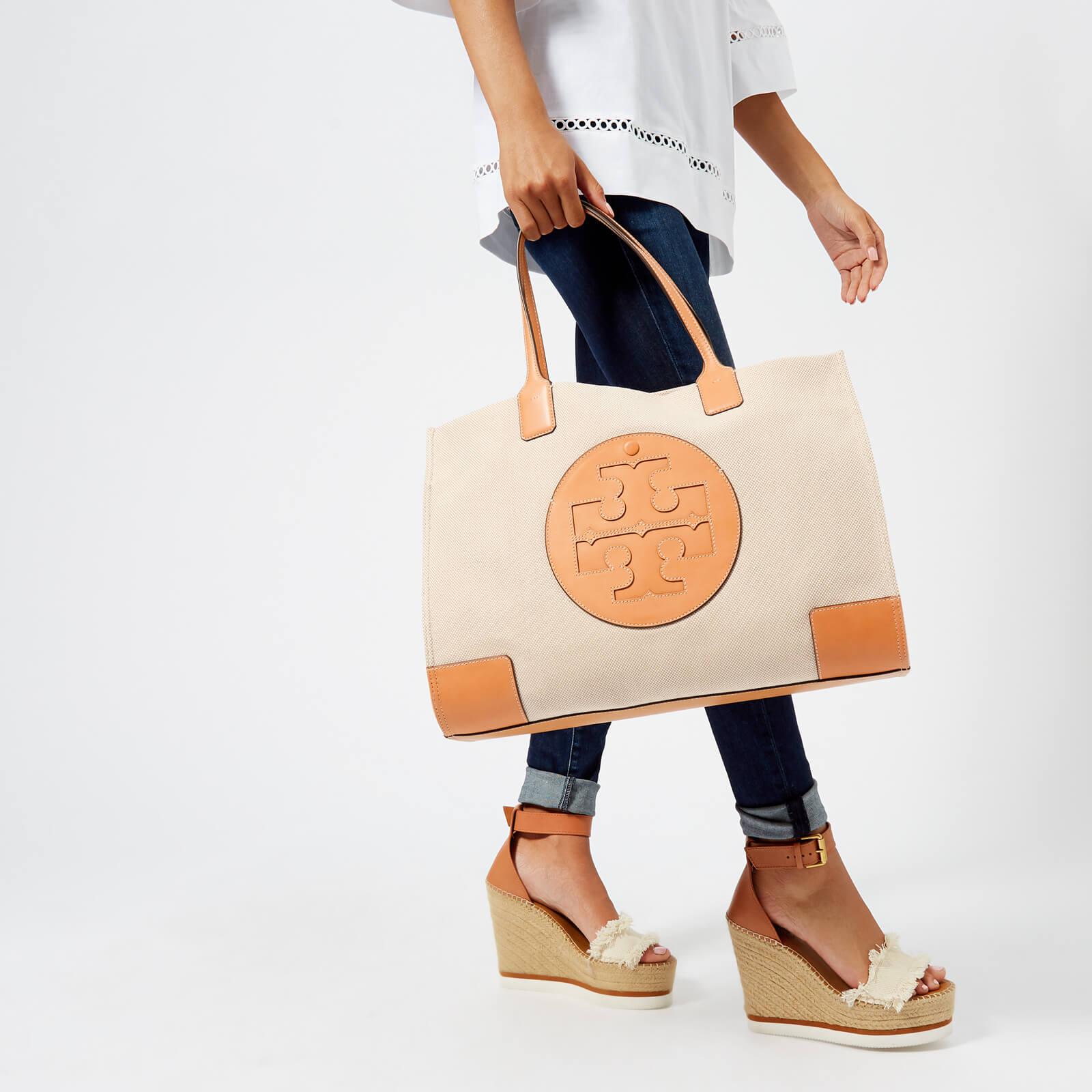 Tory burch shop ella canvas tote