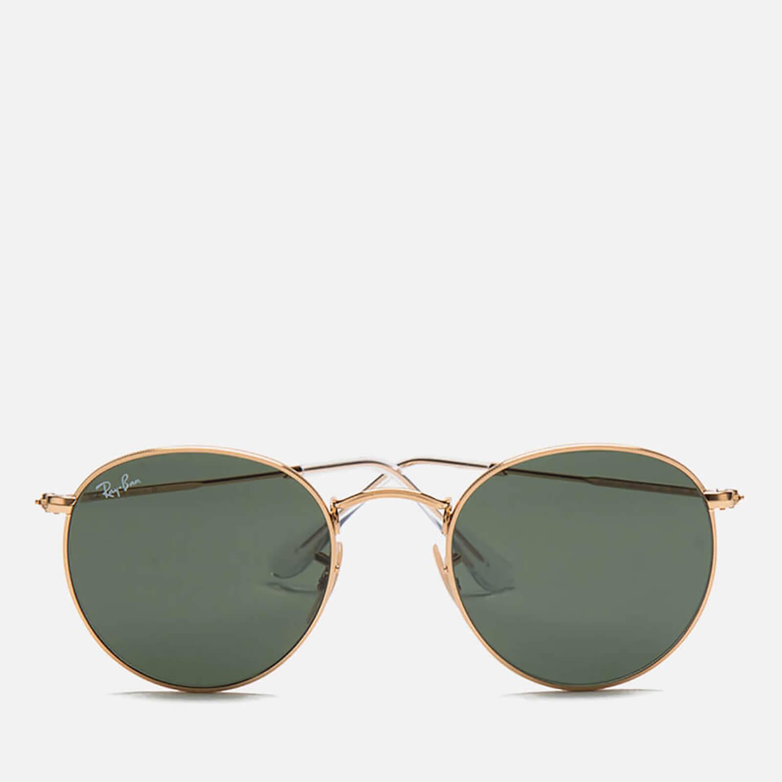 Ray-Ban Rayban Round Metal Sunglasses Arista/crystal Green for Men | Lyst