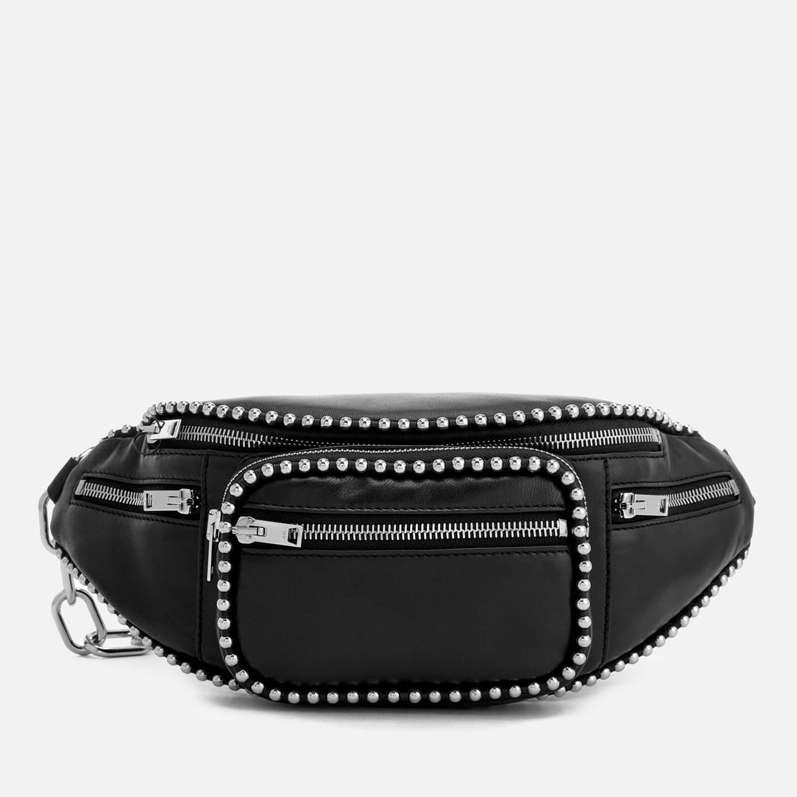 Alexander Wang Leather Attica Soft Fanny Pack With Ballchain in Black ...