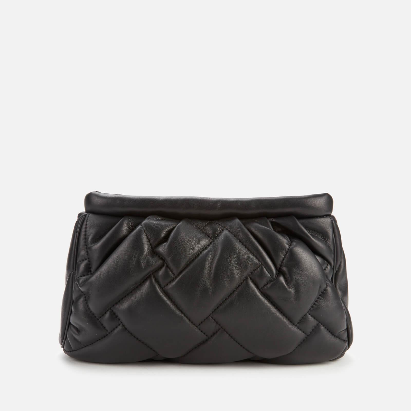 KURT GEIGER LONDON Kensington Soft Quilted Leather Clutch