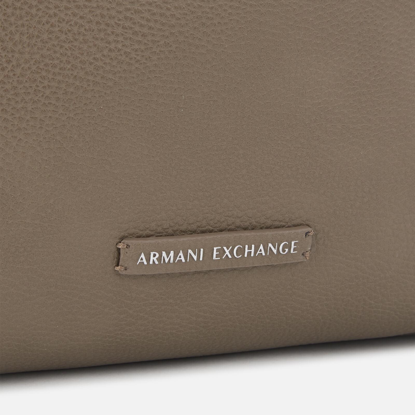 armani exchange reversible tote bag