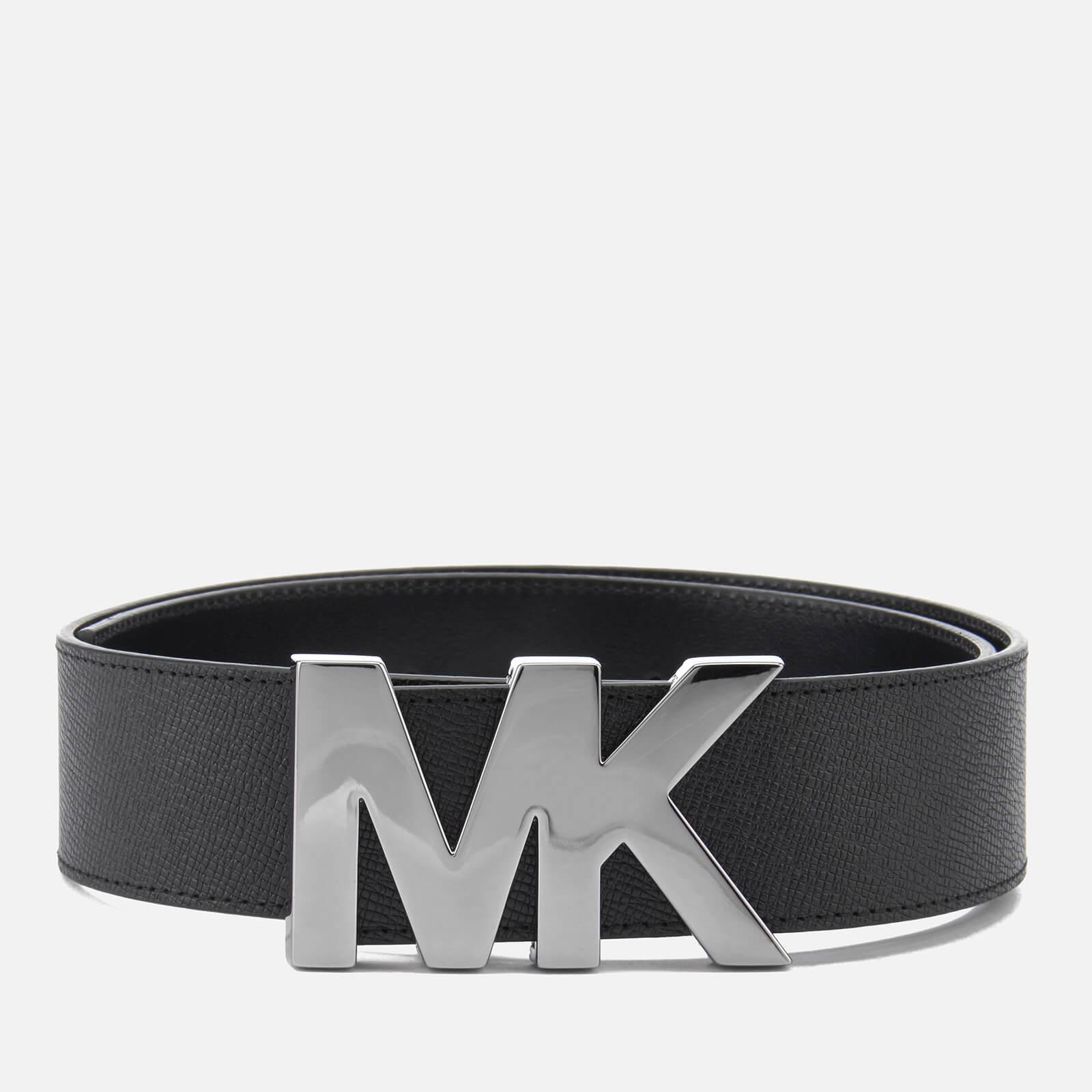 Michael Kors Mk Logo Belt in Black for Men | Lyst