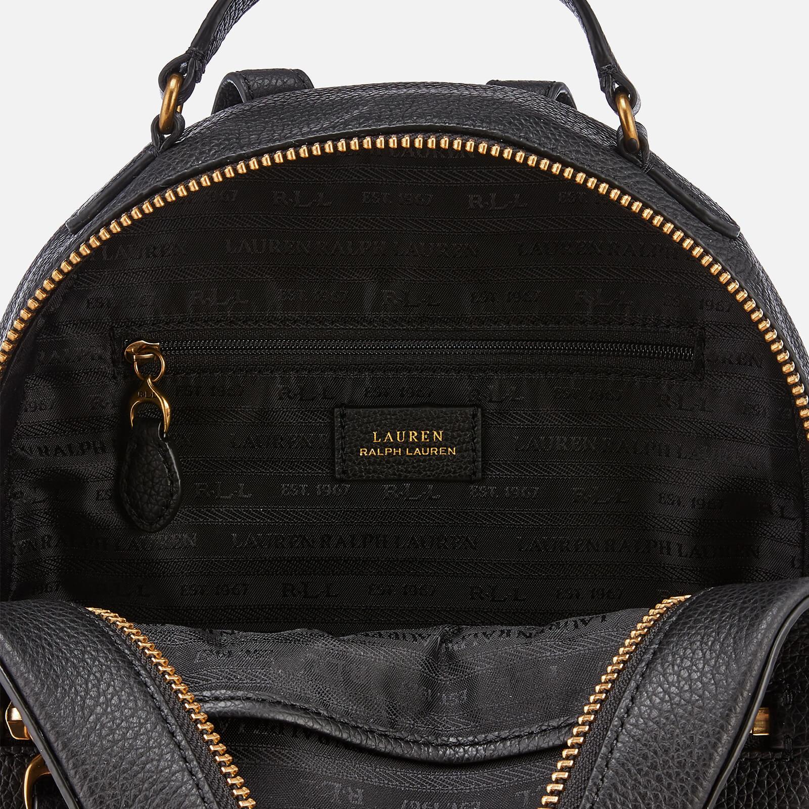 Lauren by Ralph Lauren Leather Huntley Backpack in Black Lyst