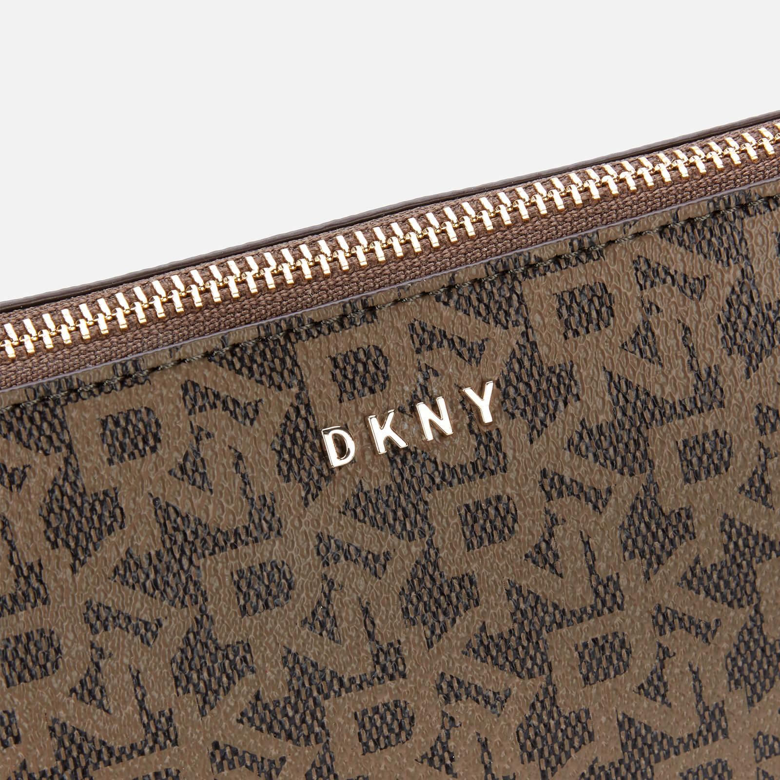 dkny mocha cross body bag