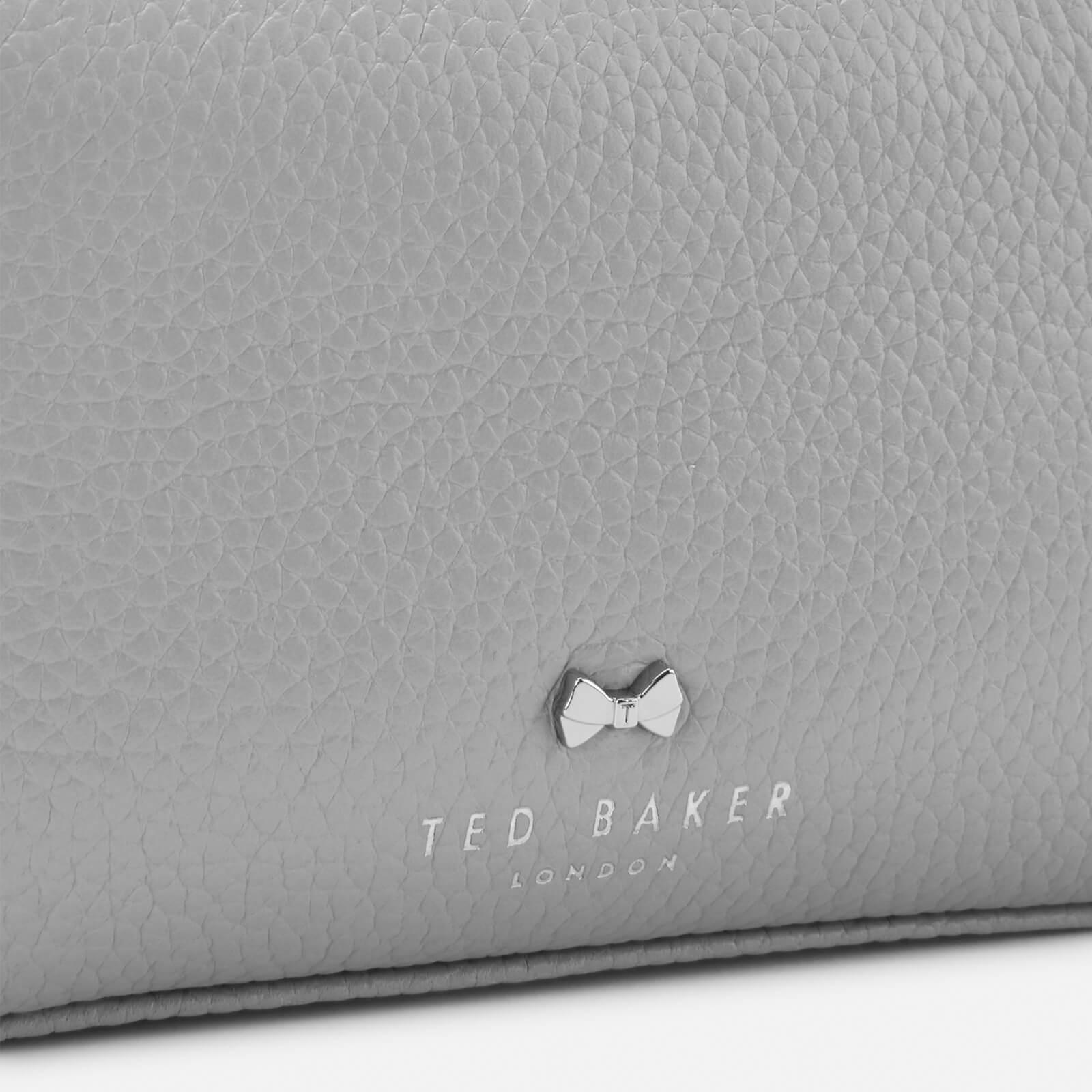 ted baker grey bolsa with bow