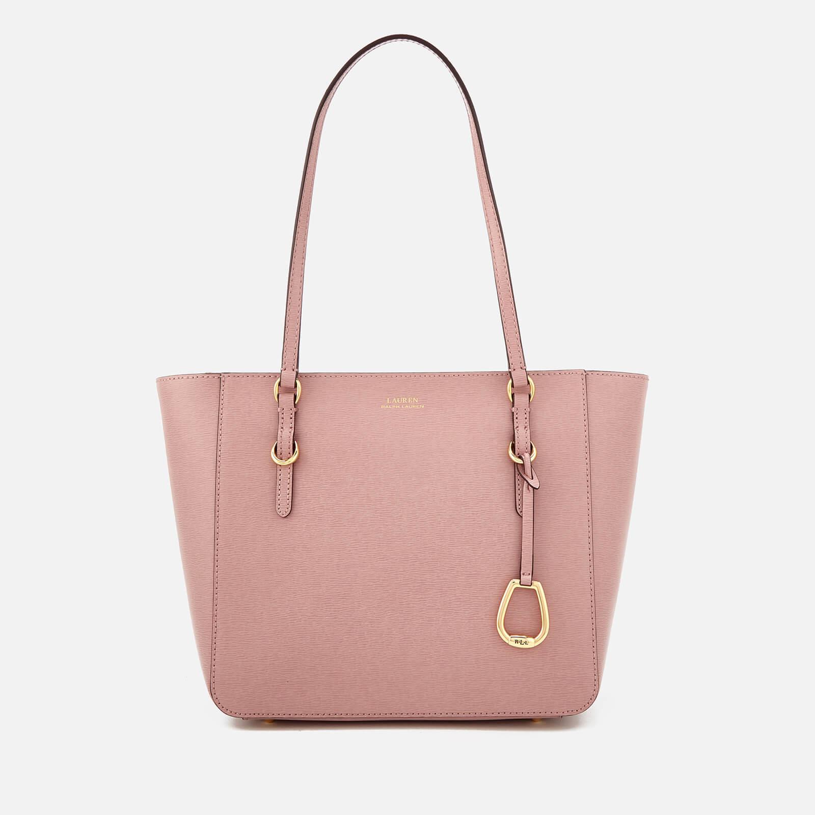 Lauren by Ralph Lauren Leather Bennington Shopper Bag in Pink - Lyst