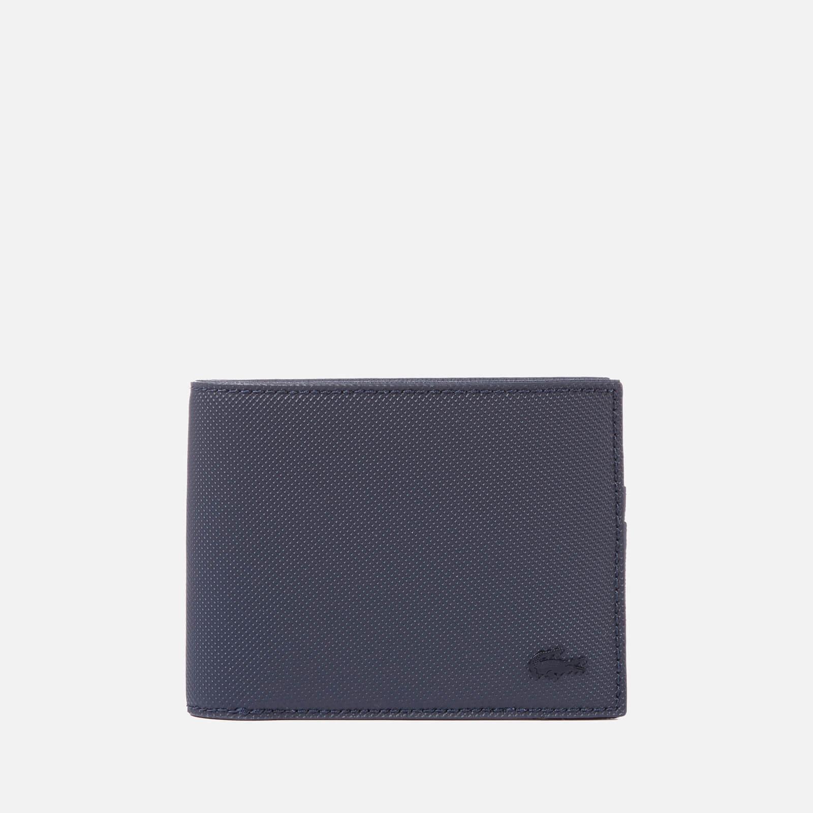 lacoste wallet blue
