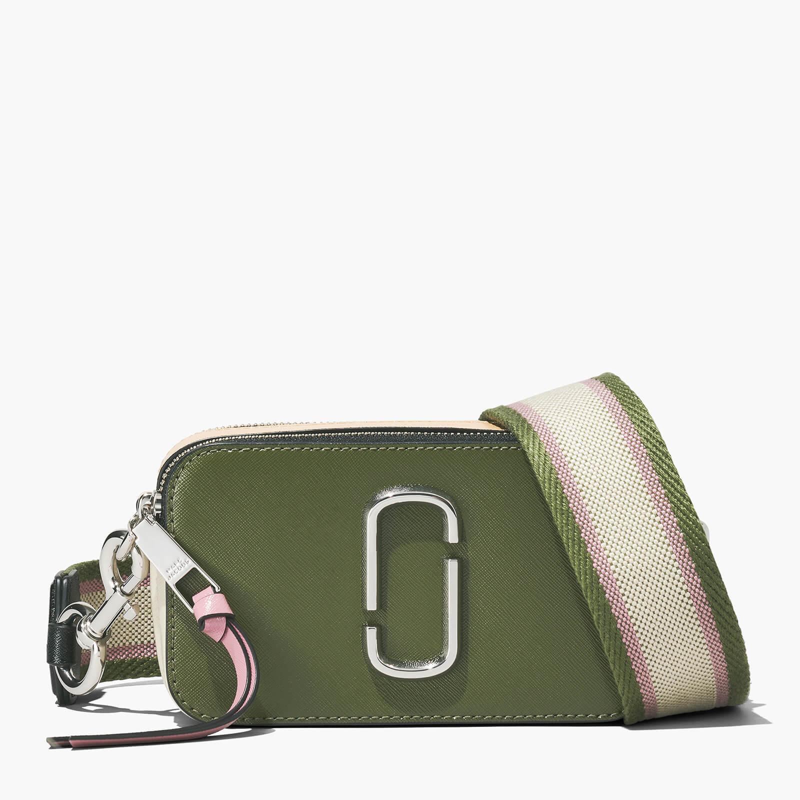 Marc Jacobs The Snapshot Leather Bag in Green | Lyst