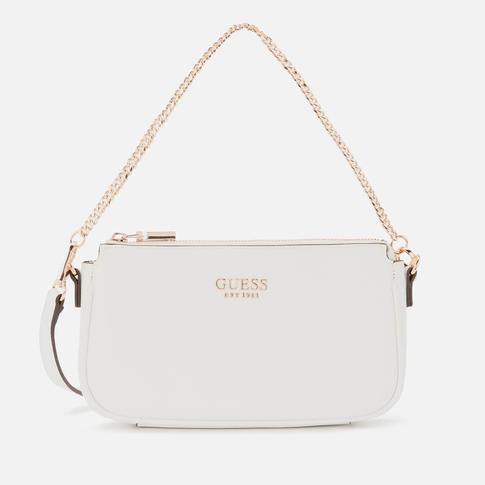 Guess Synthetic Mika Mini Double Pouch Cross Body Bag in White/Pink (Pink)  | Lyst